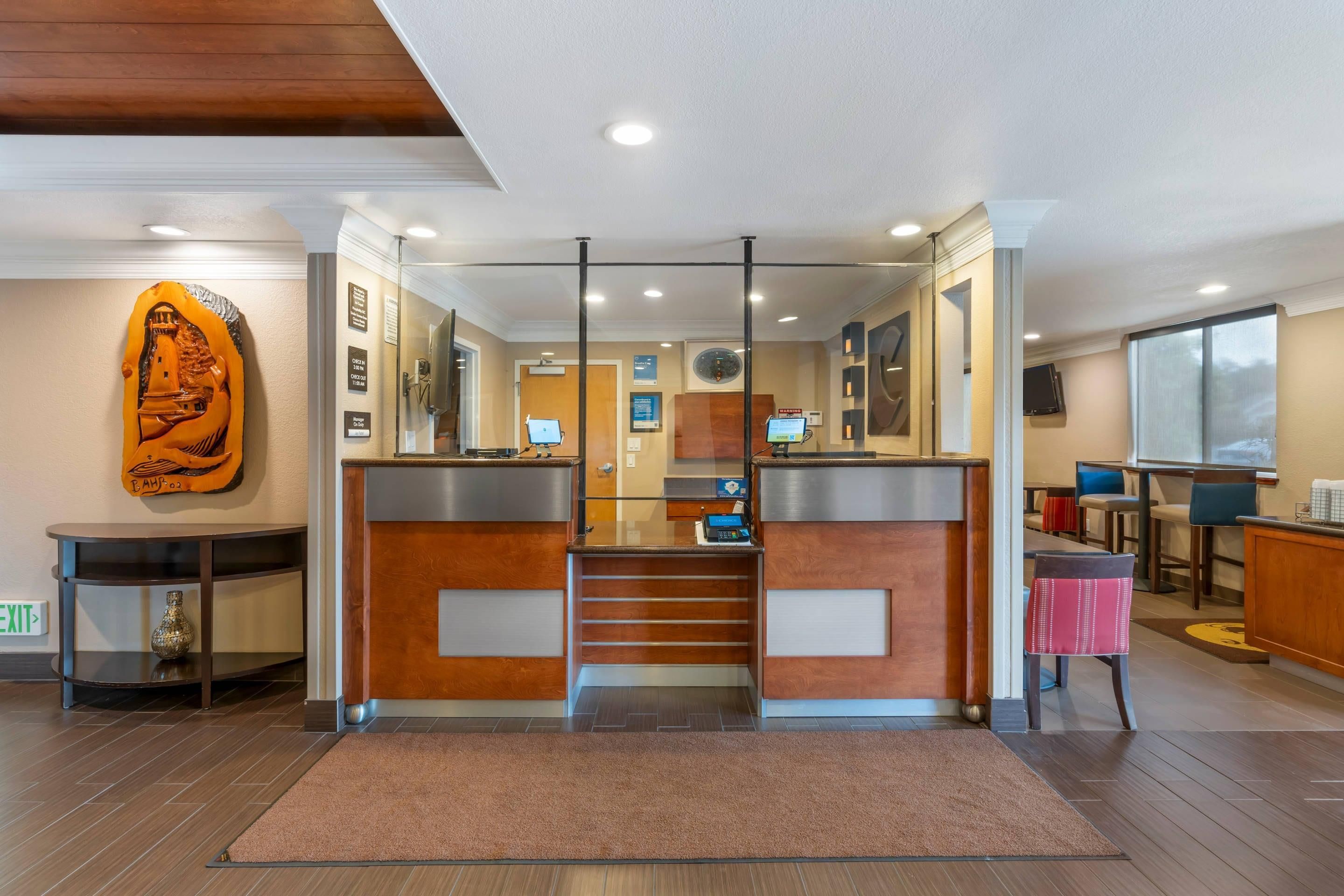 Front desk