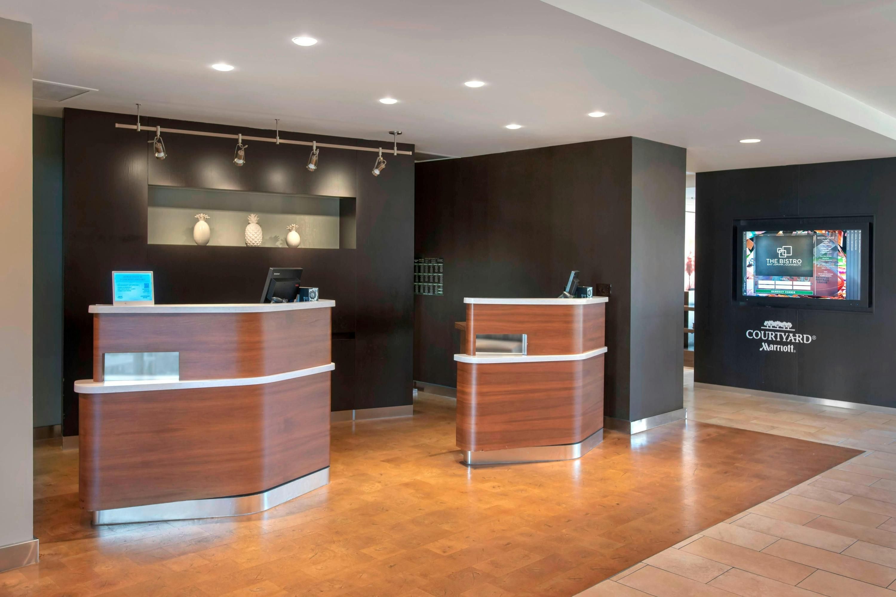 Front desk
