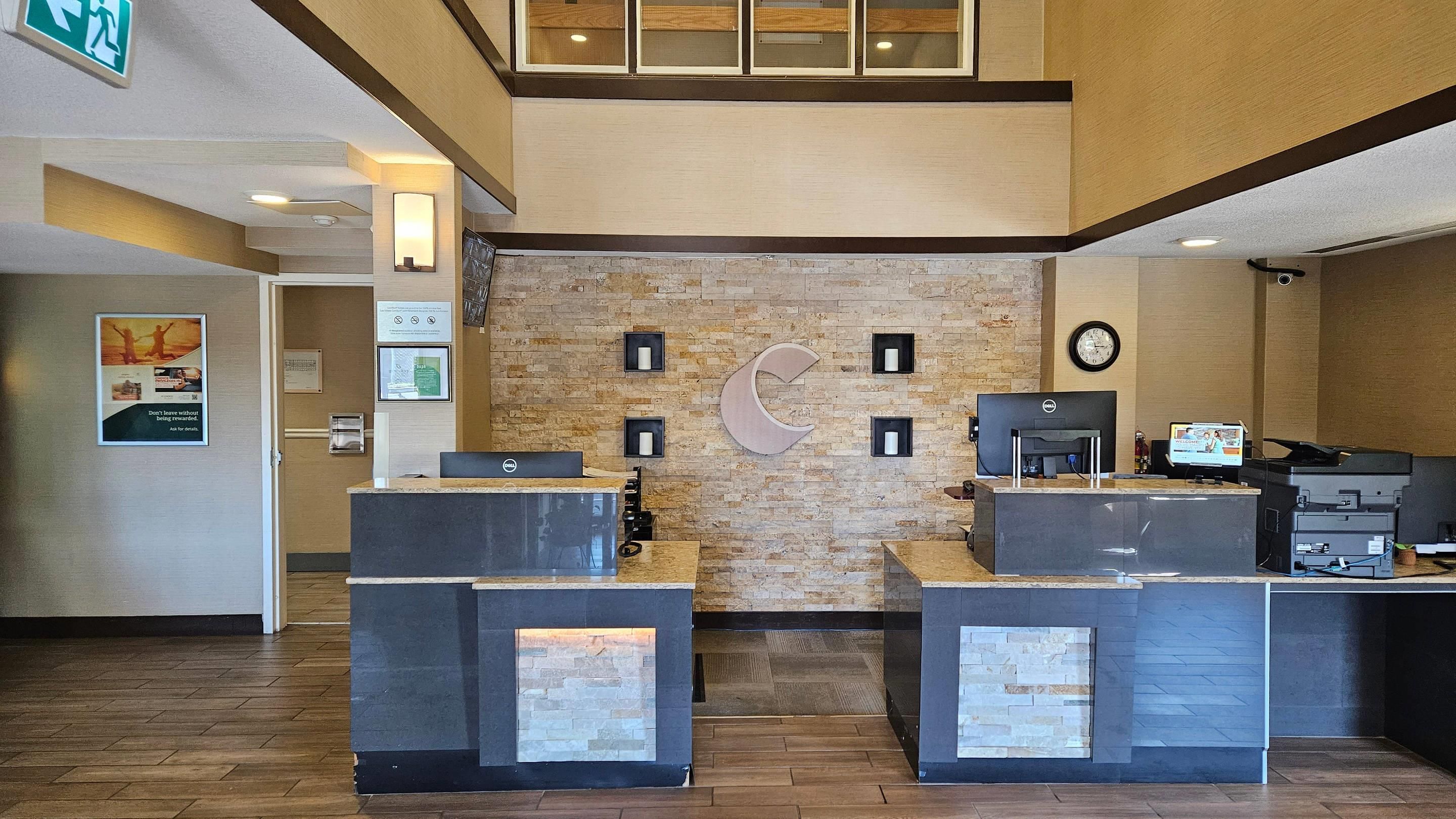 Front desk