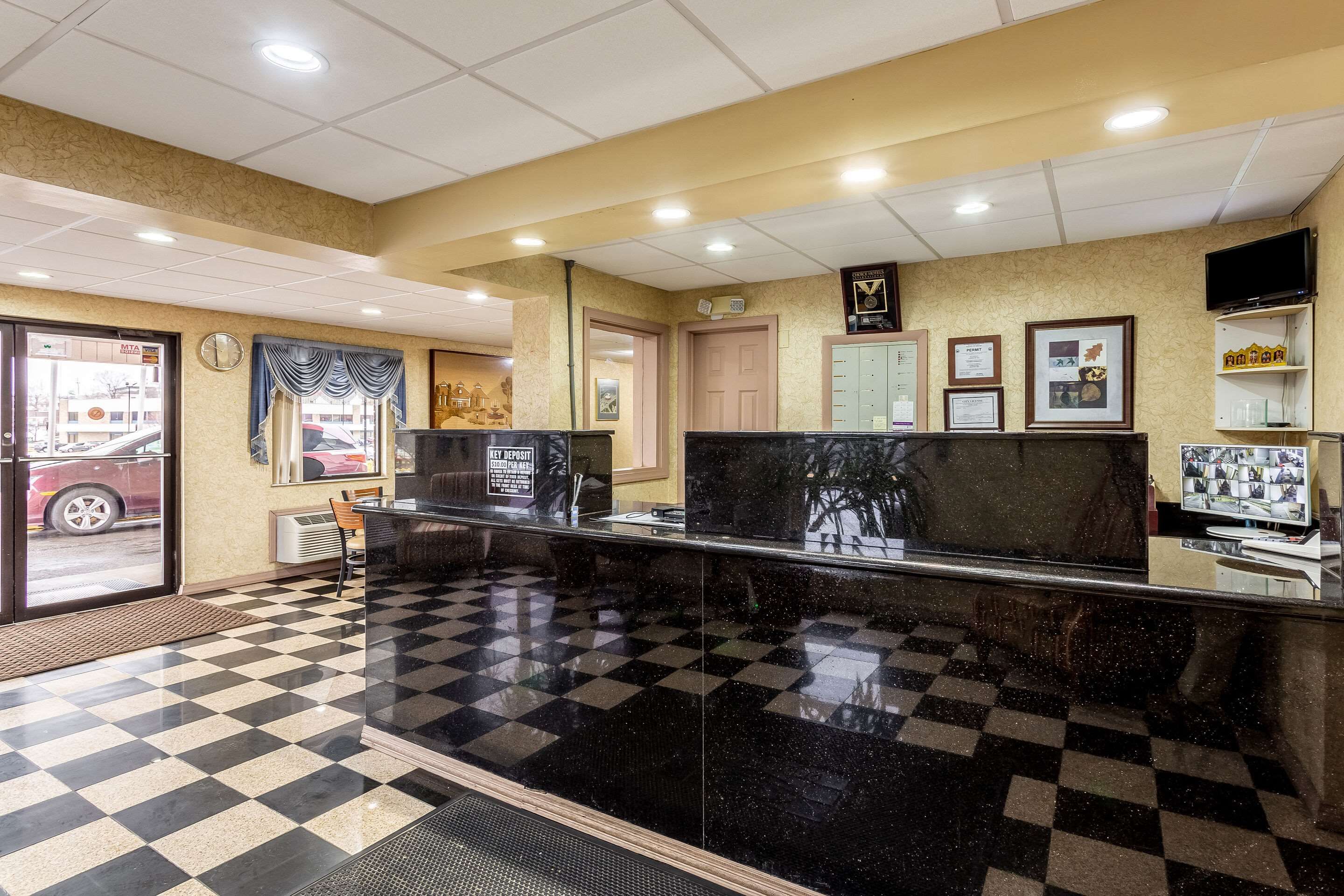Front desk