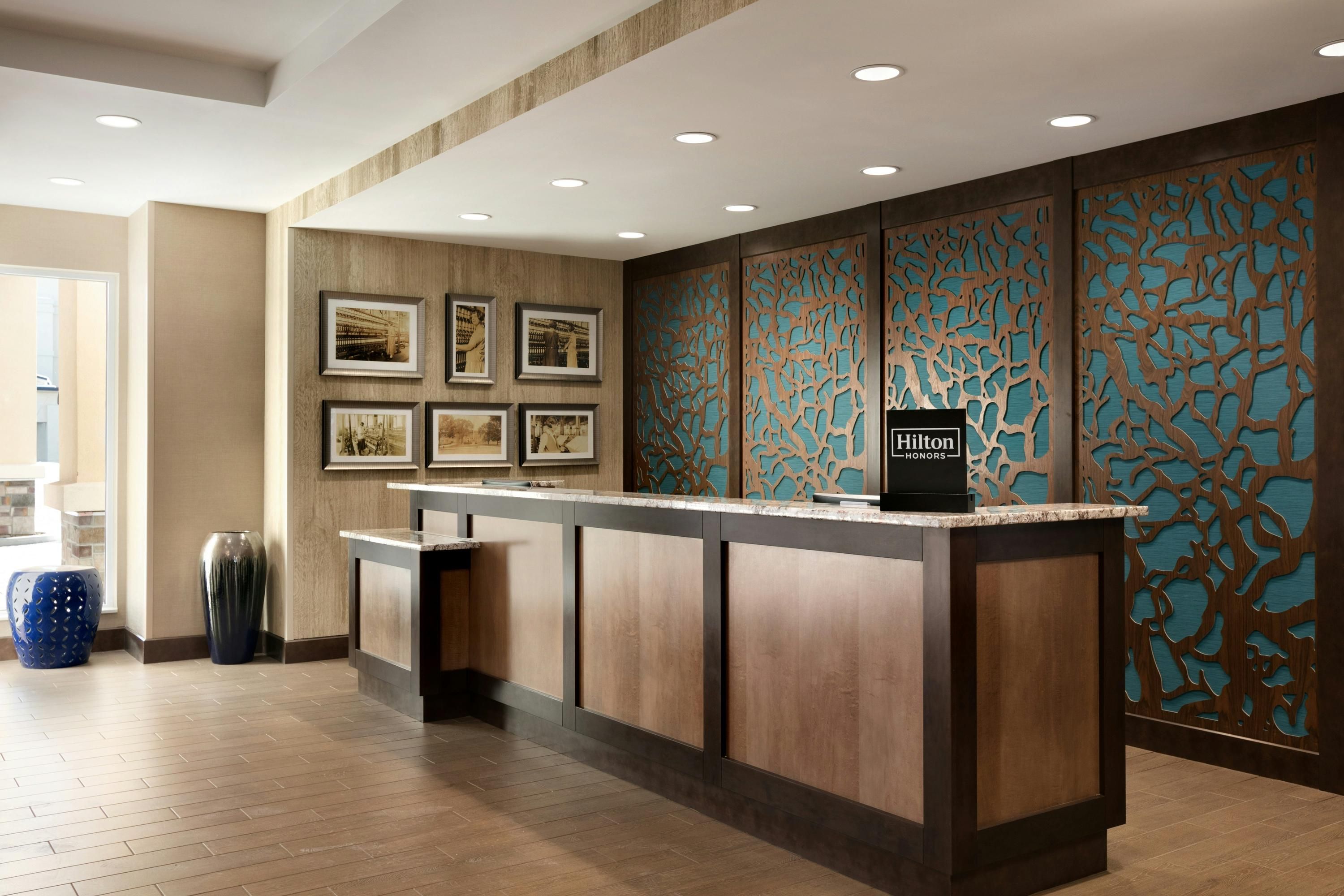 Front desk