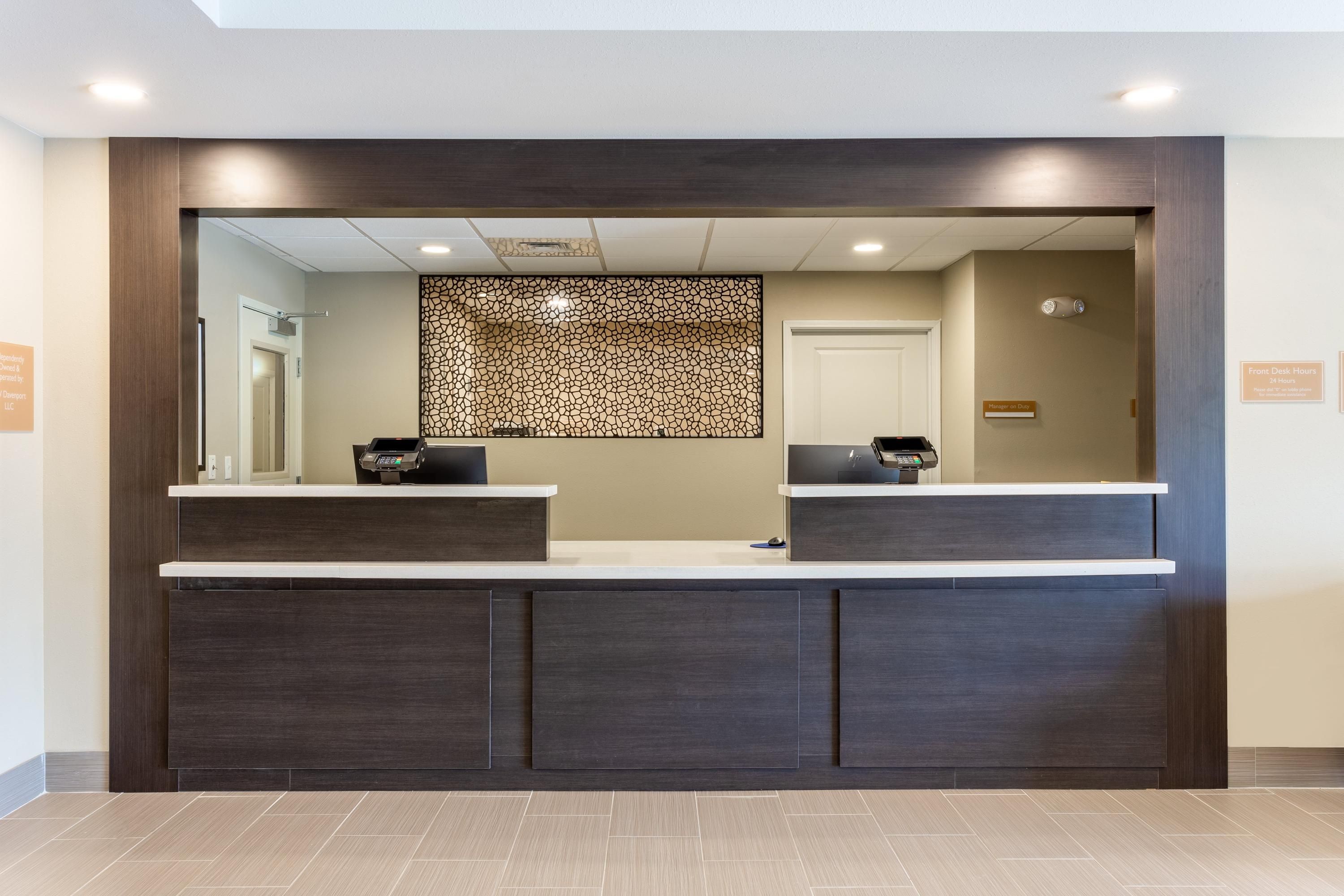 Front desk