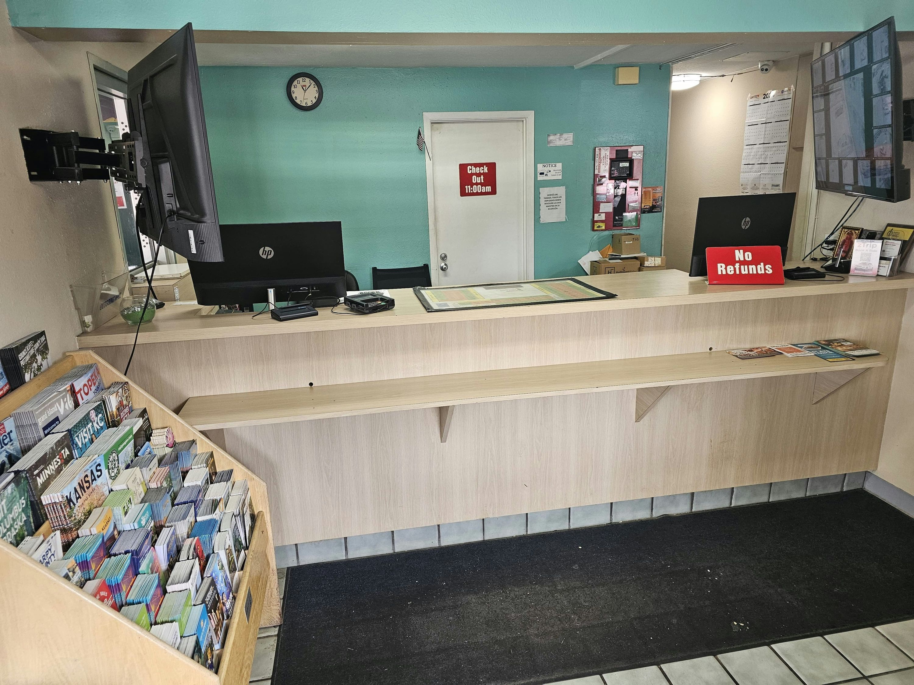 Front desk