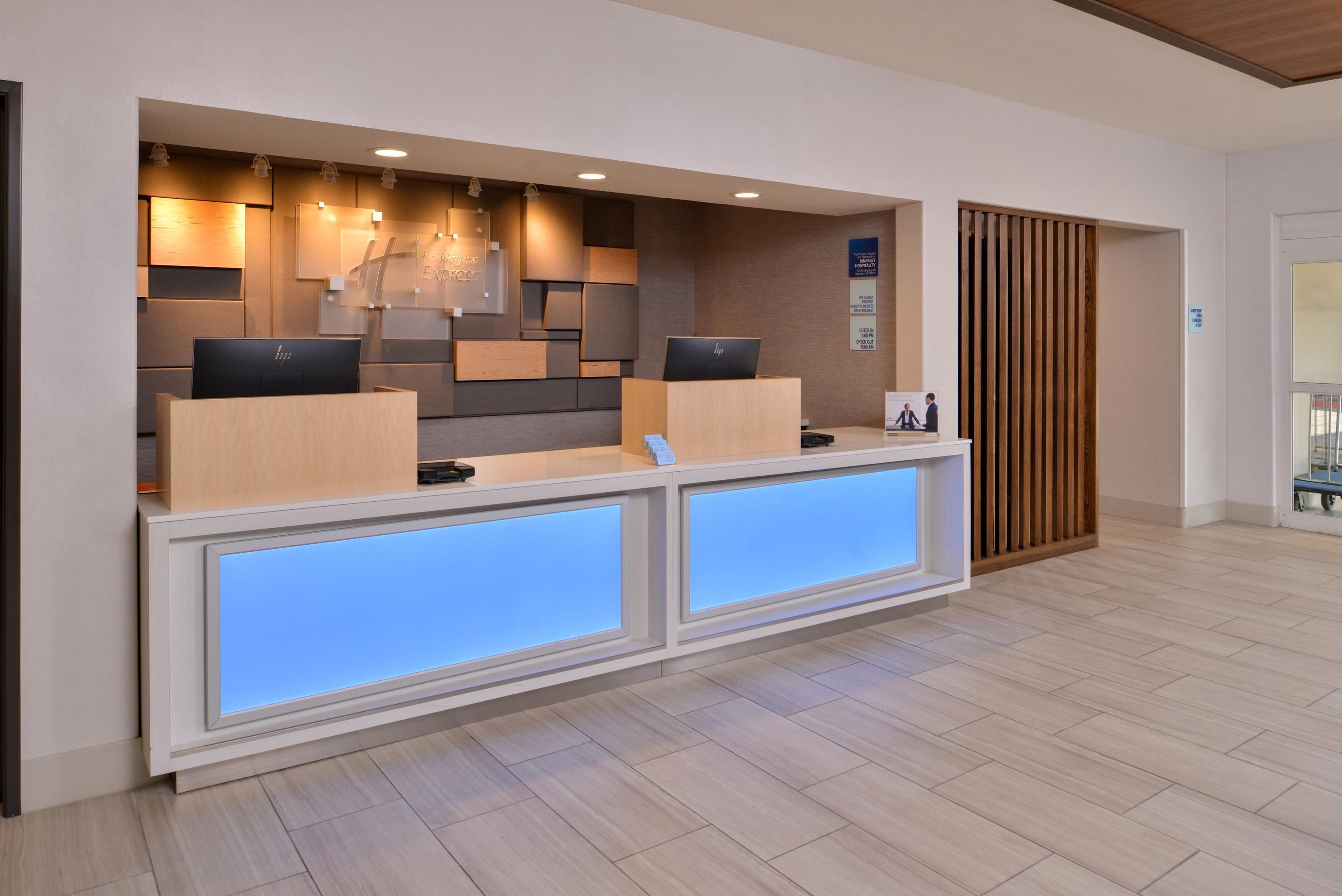 Front desk