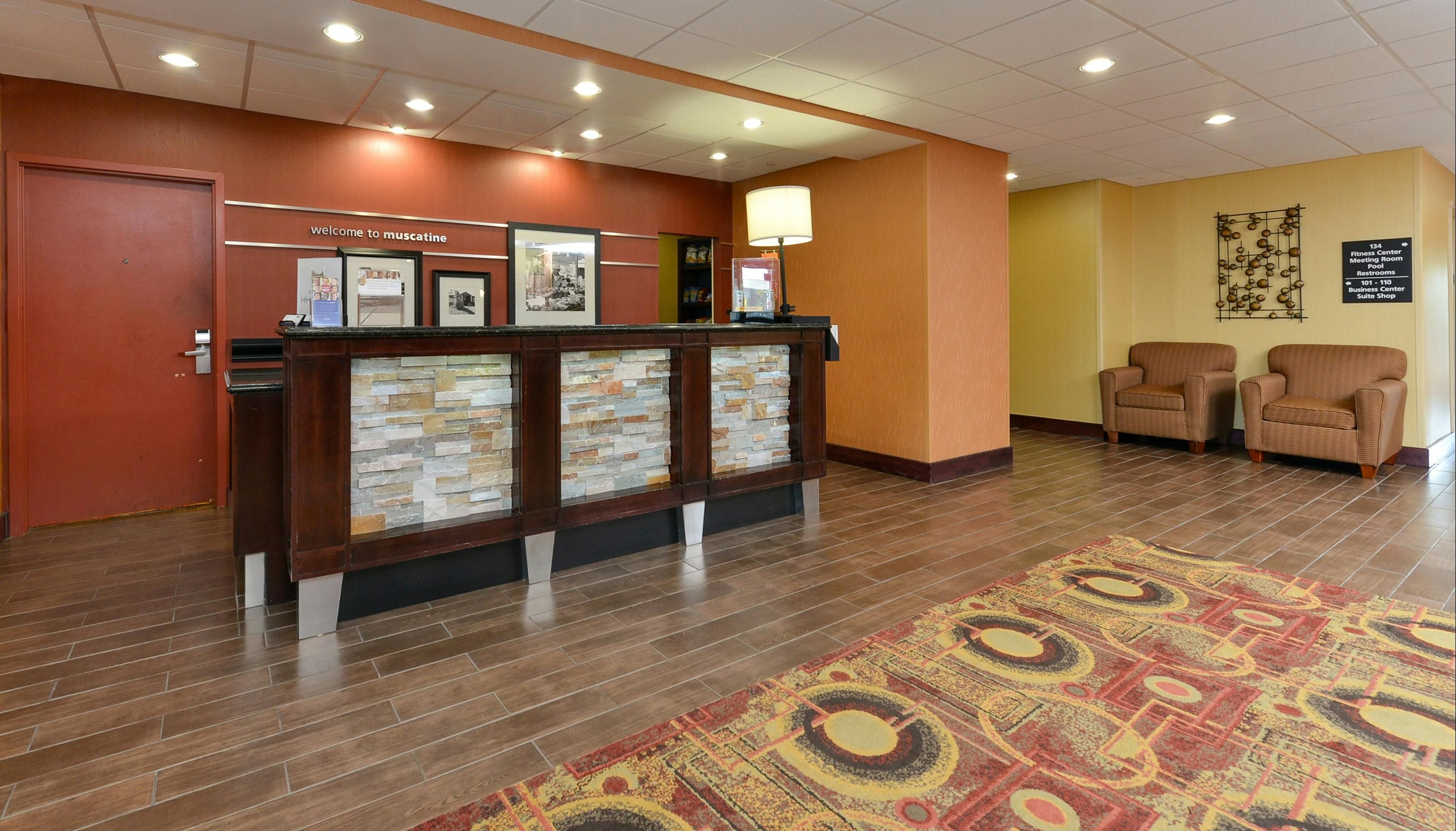 Front desk