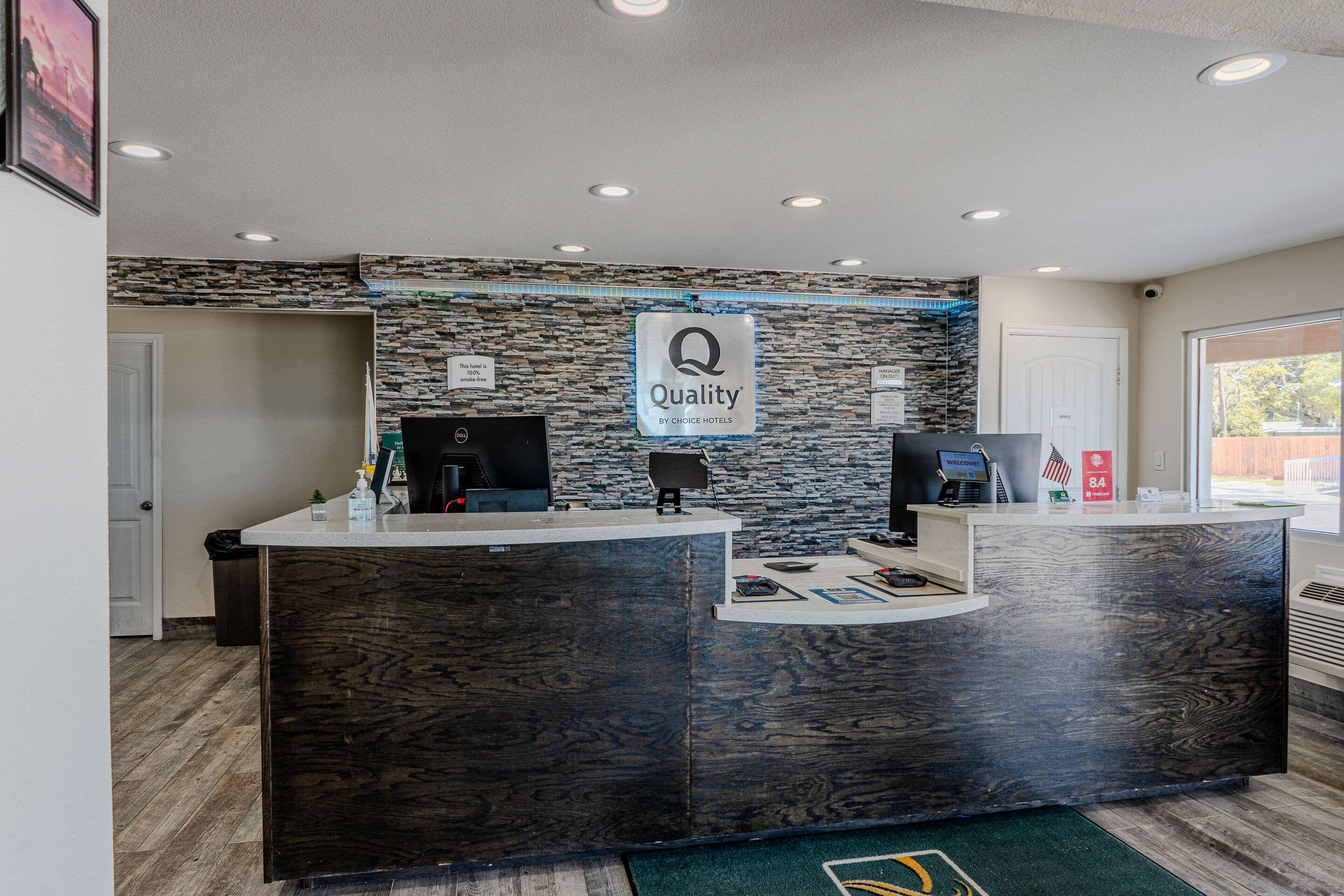 Front desk