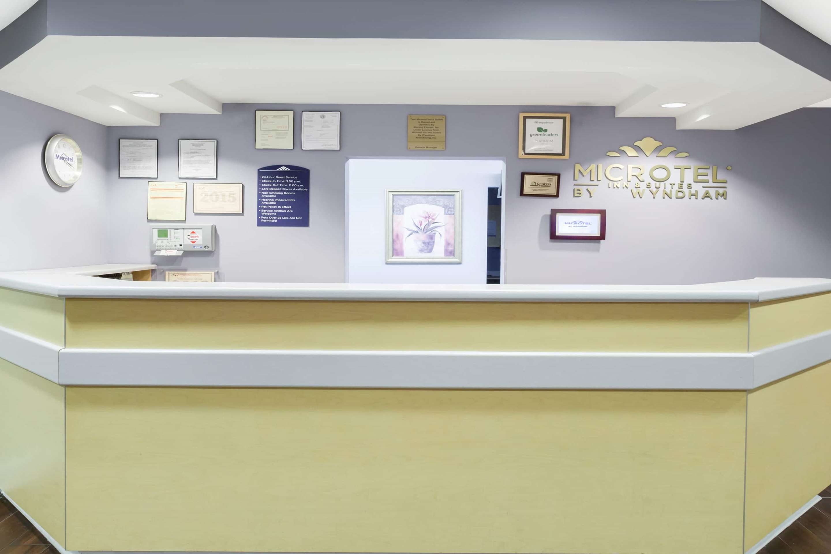 Front desk