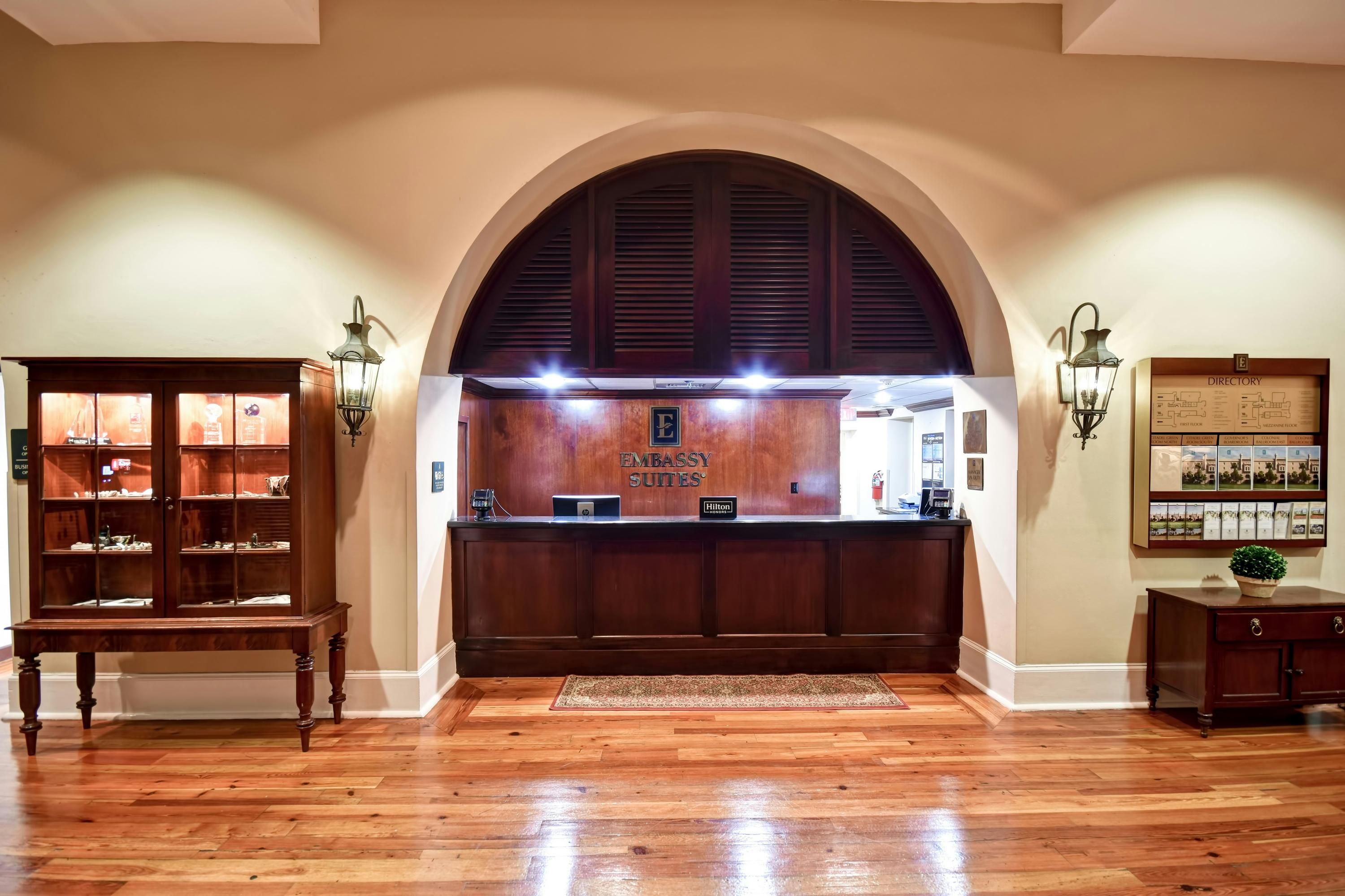 Front desk