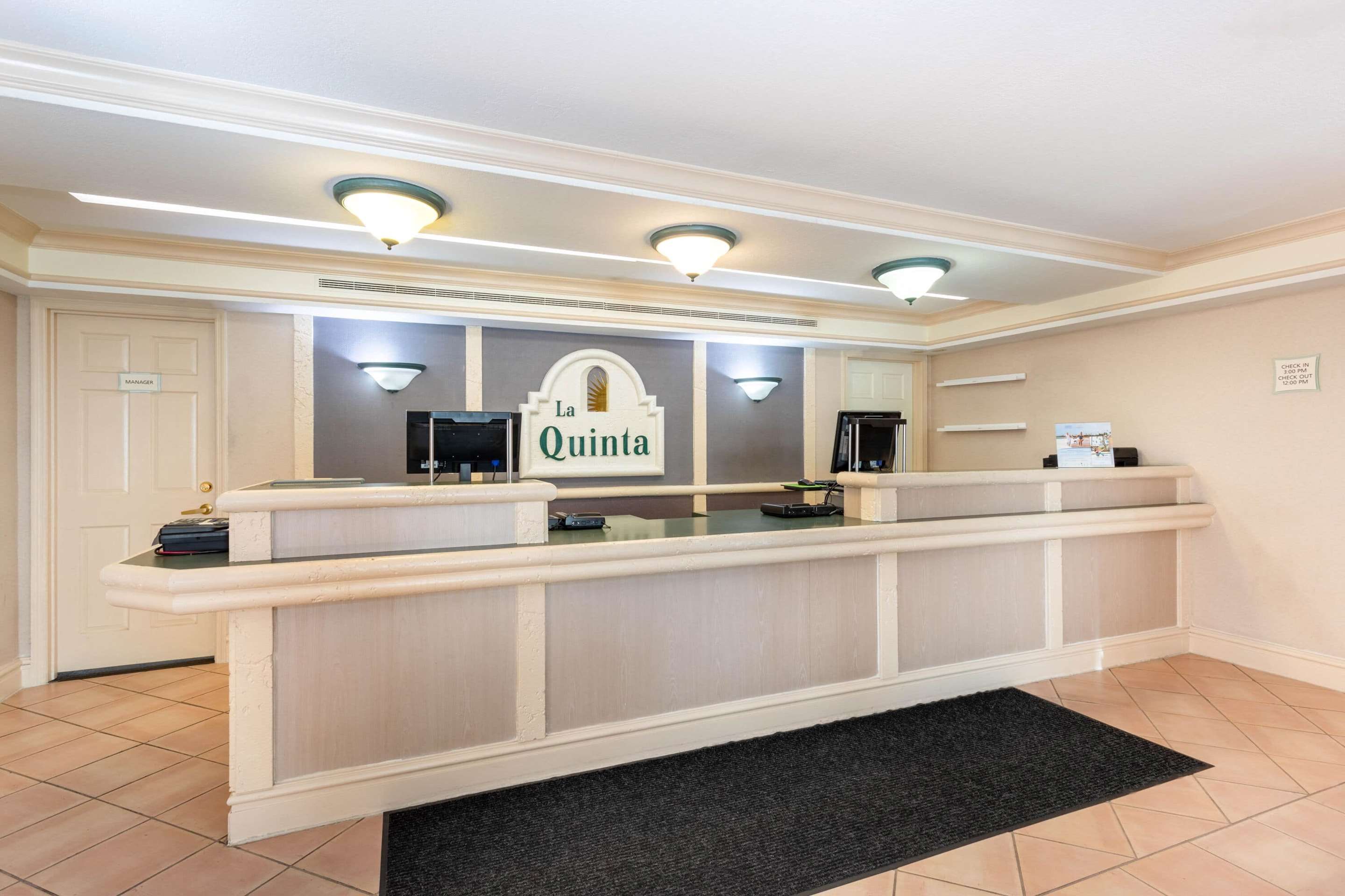 Front desk