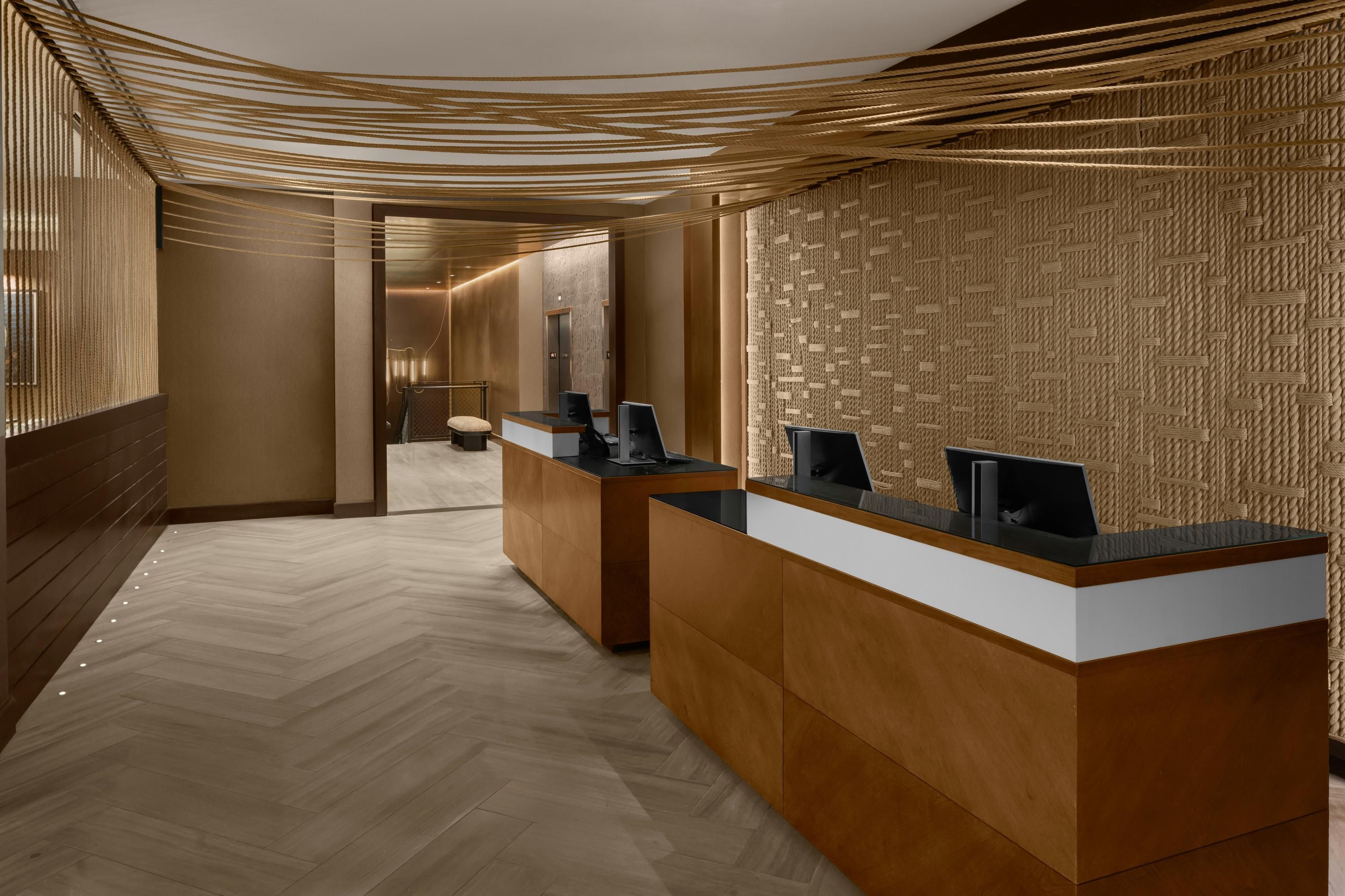 Front desk