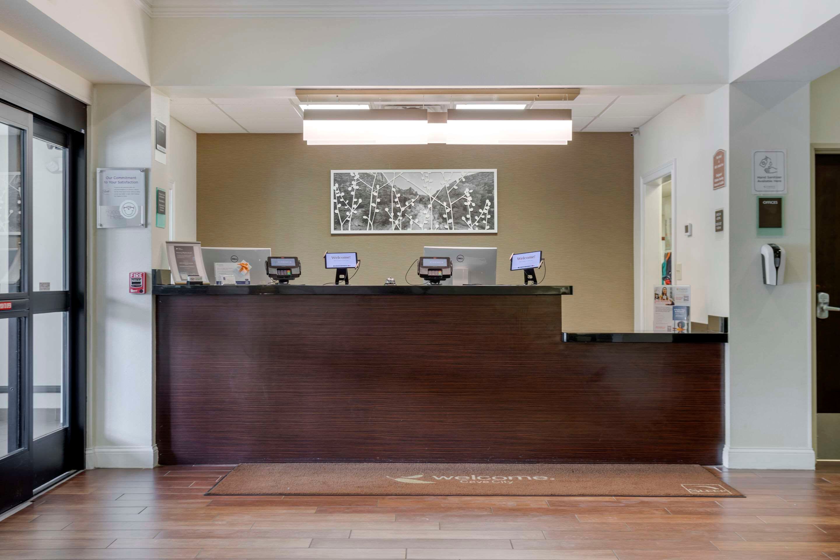 Front desk