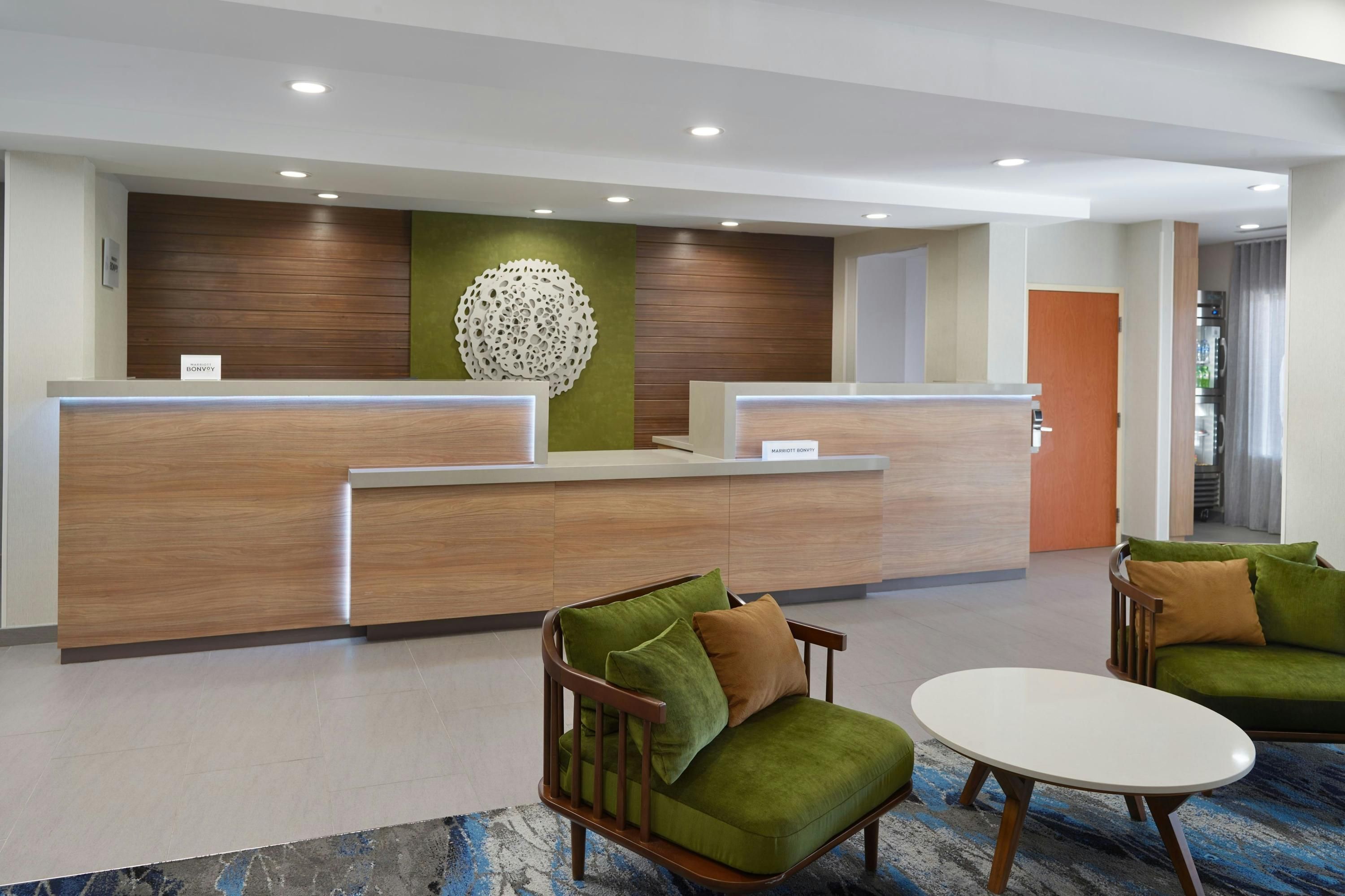 Front desk
