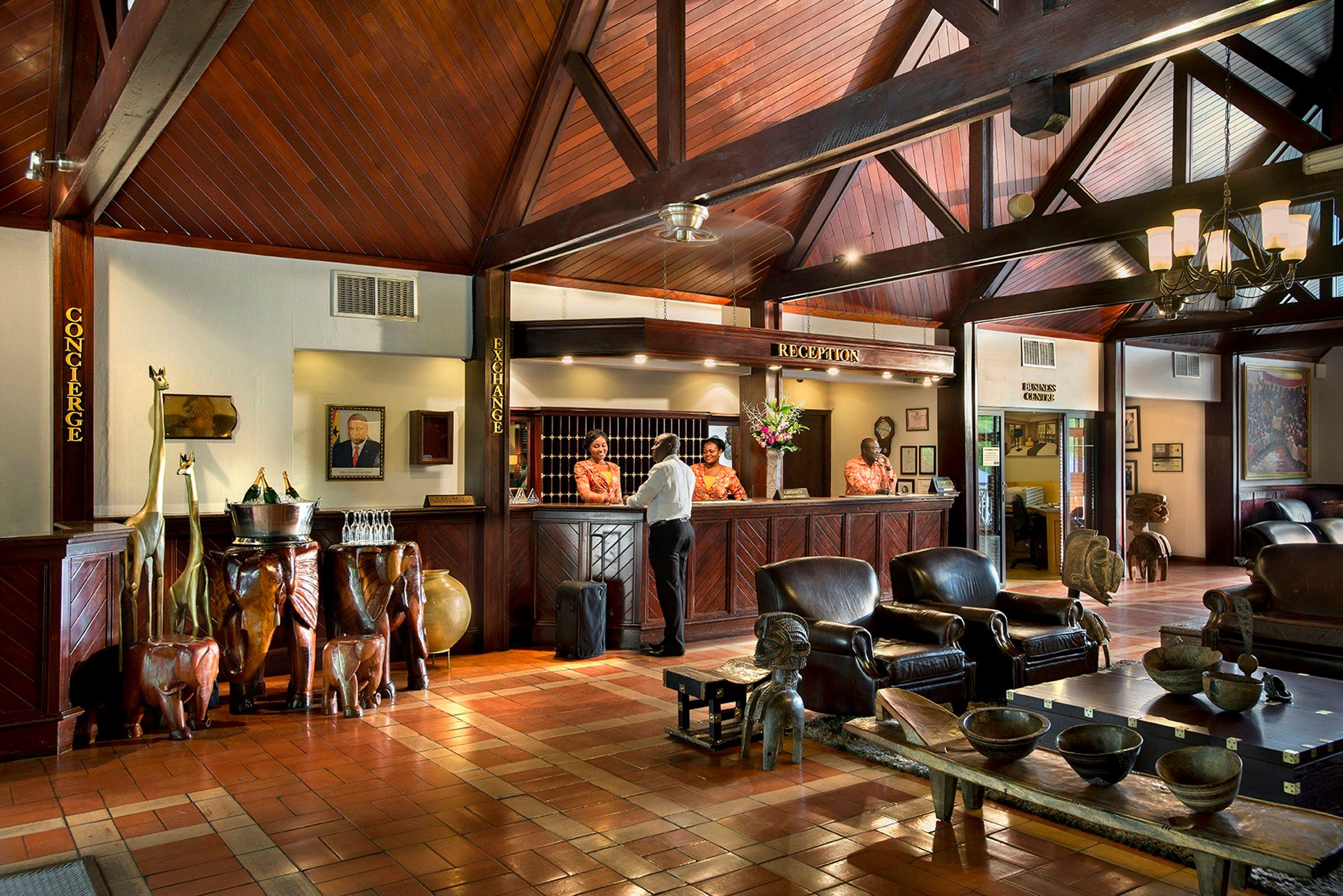 Front desk
