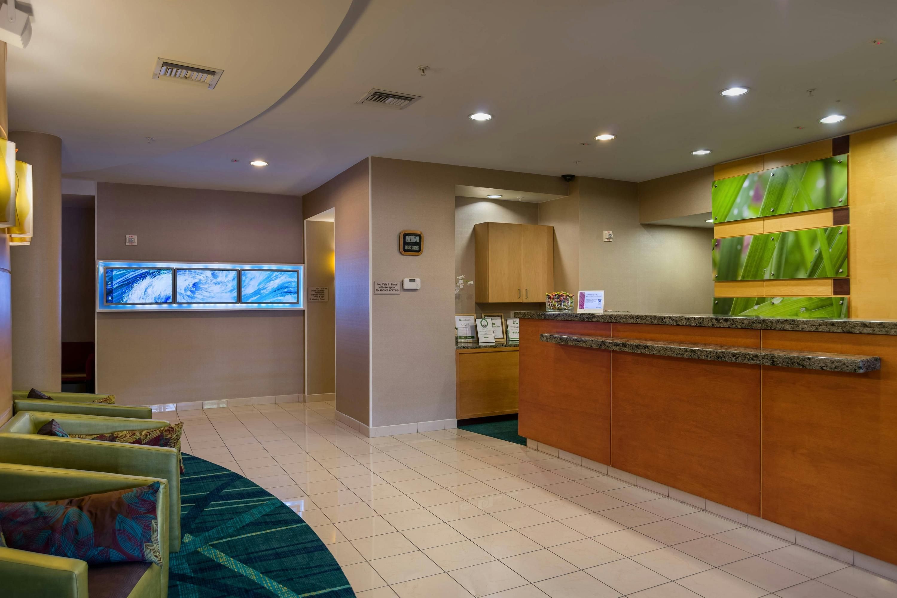 Front desk