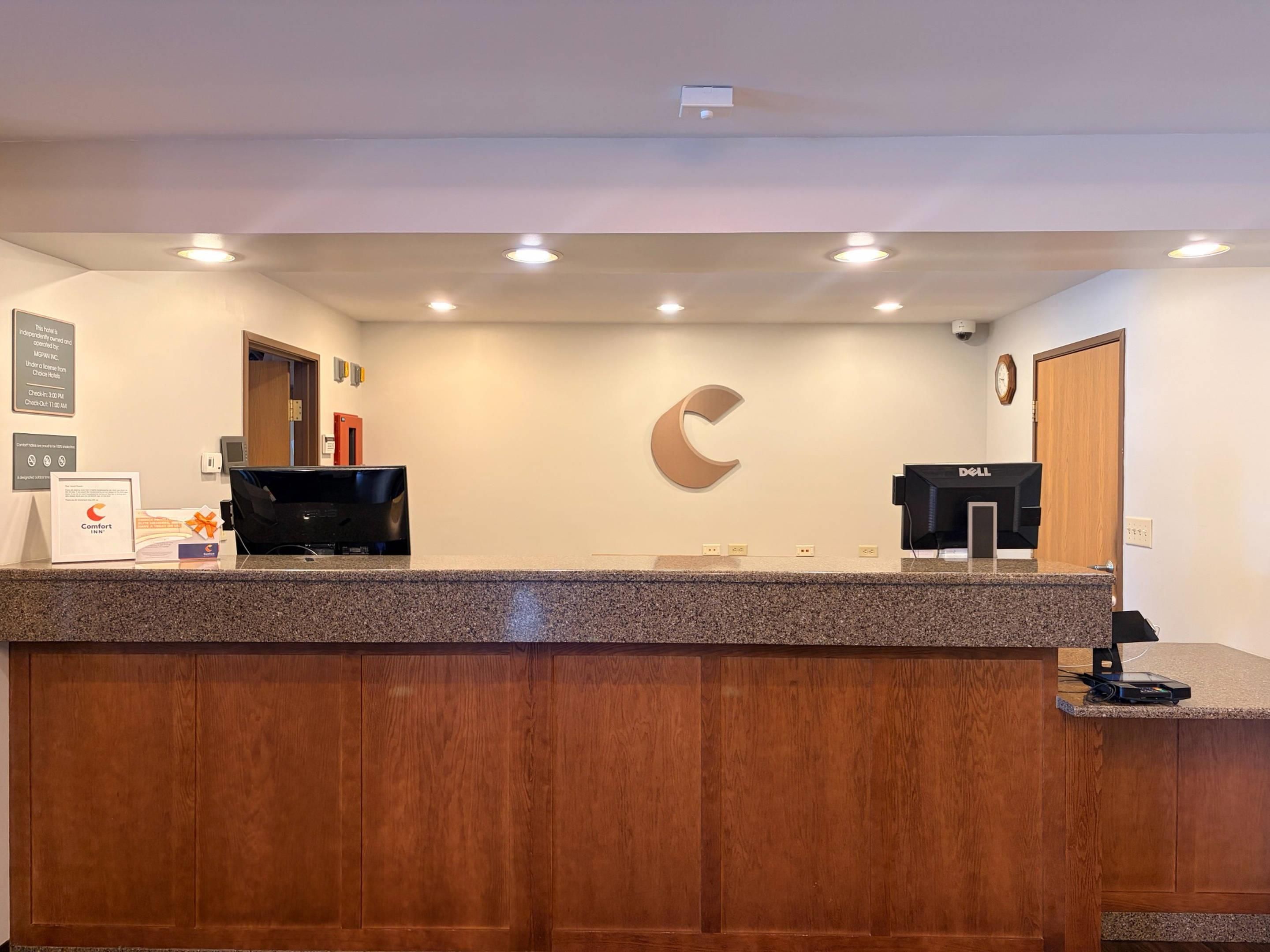 Front desk