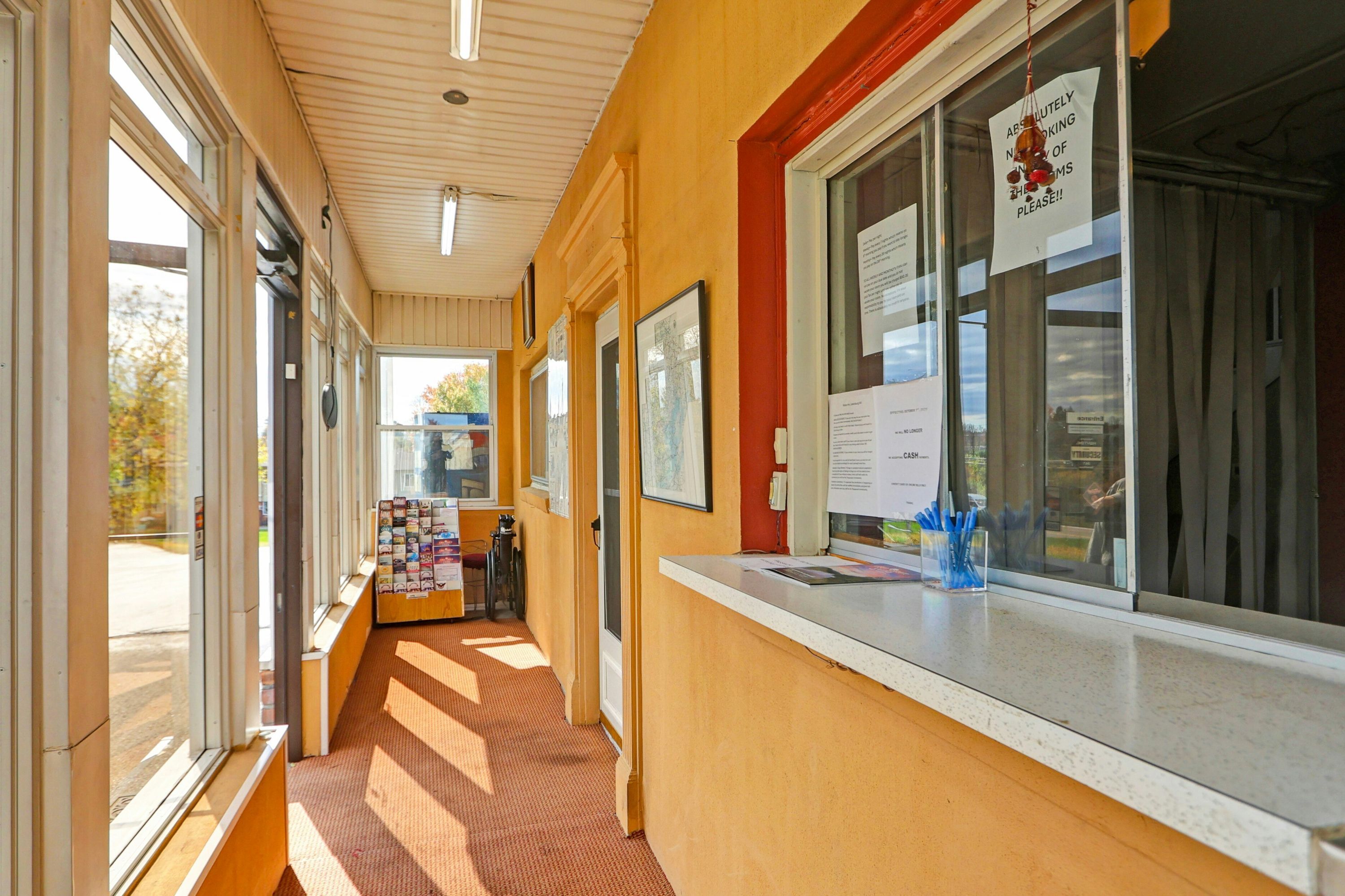 Front desk