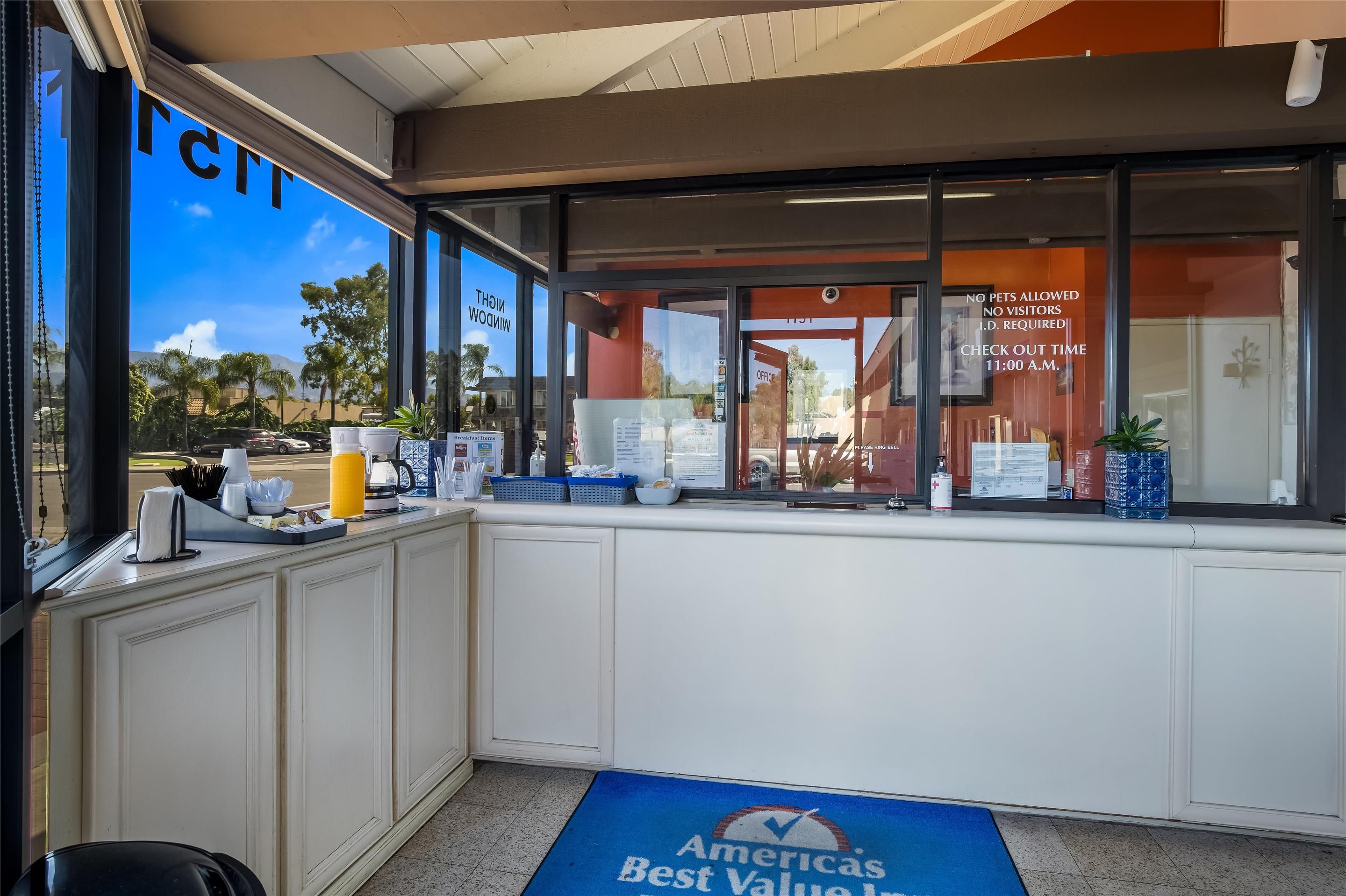 Front desk