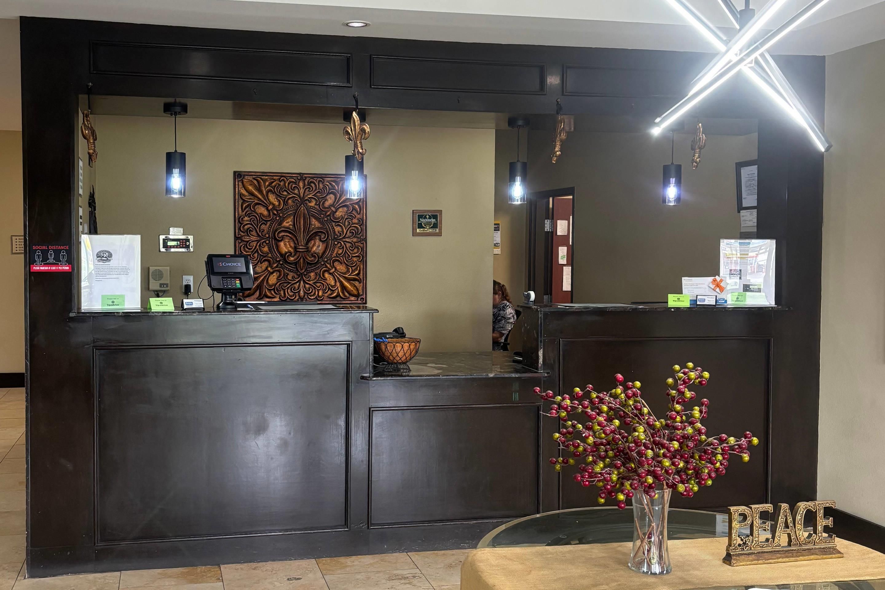 Front desk
