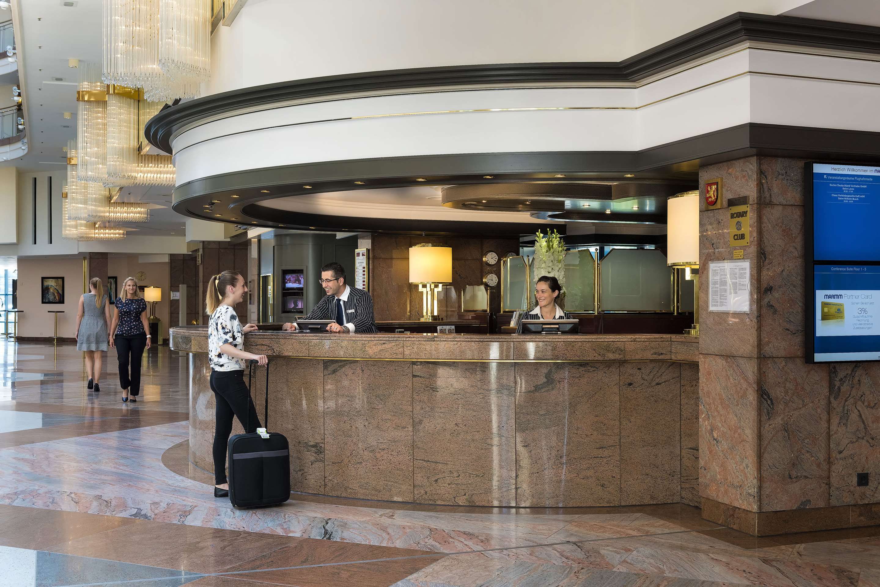 Front desk