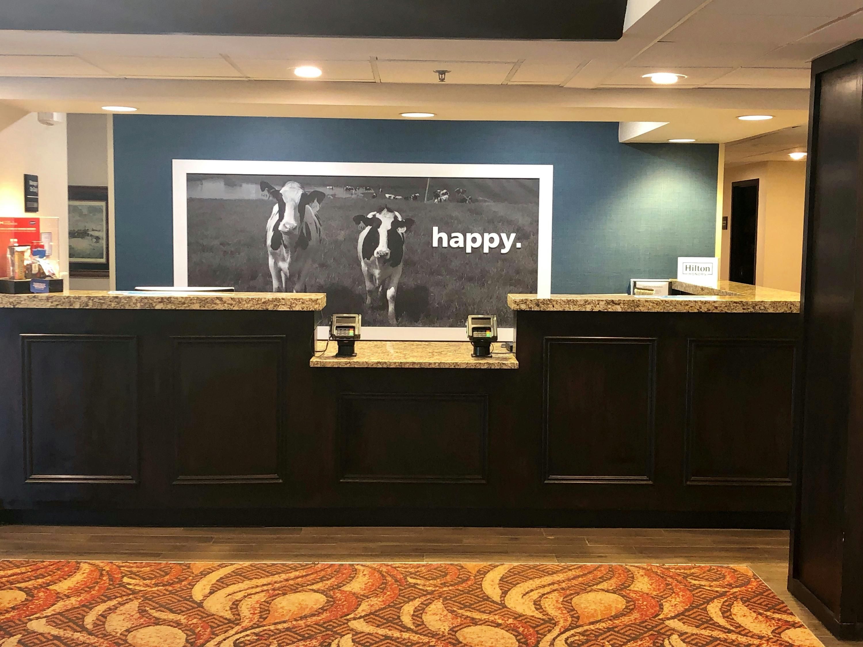 Front desk