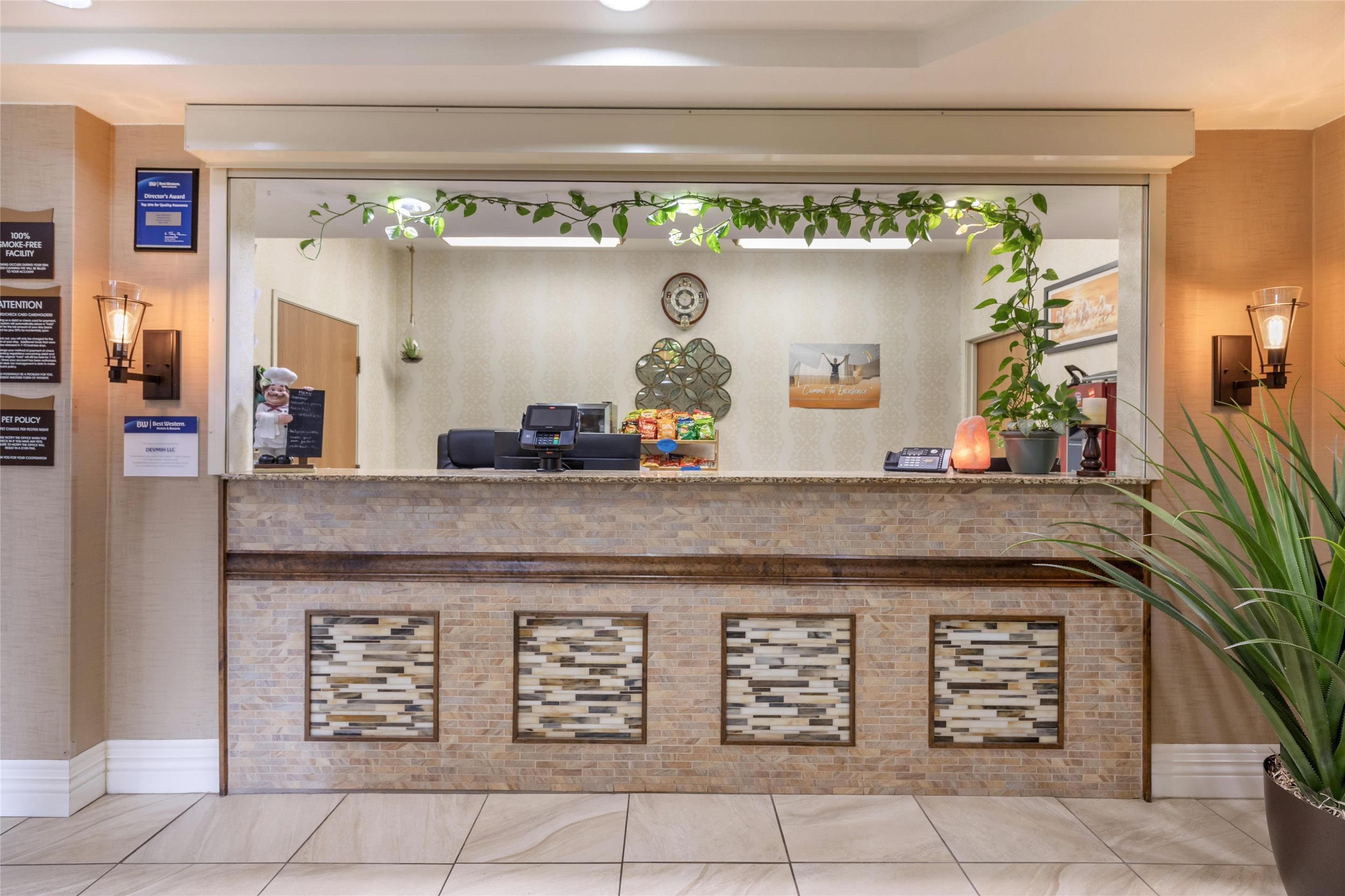Front desk