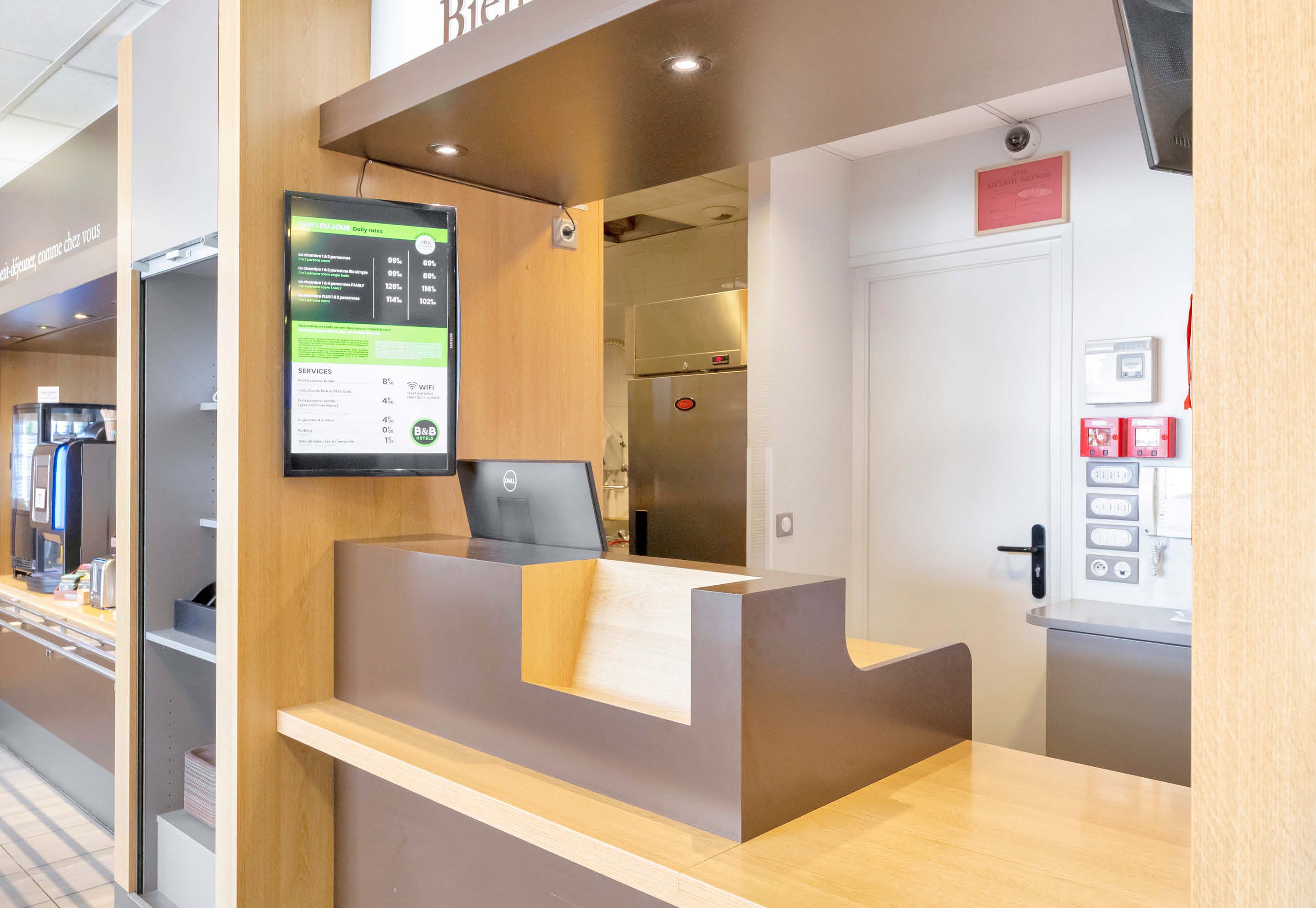 Front desk
