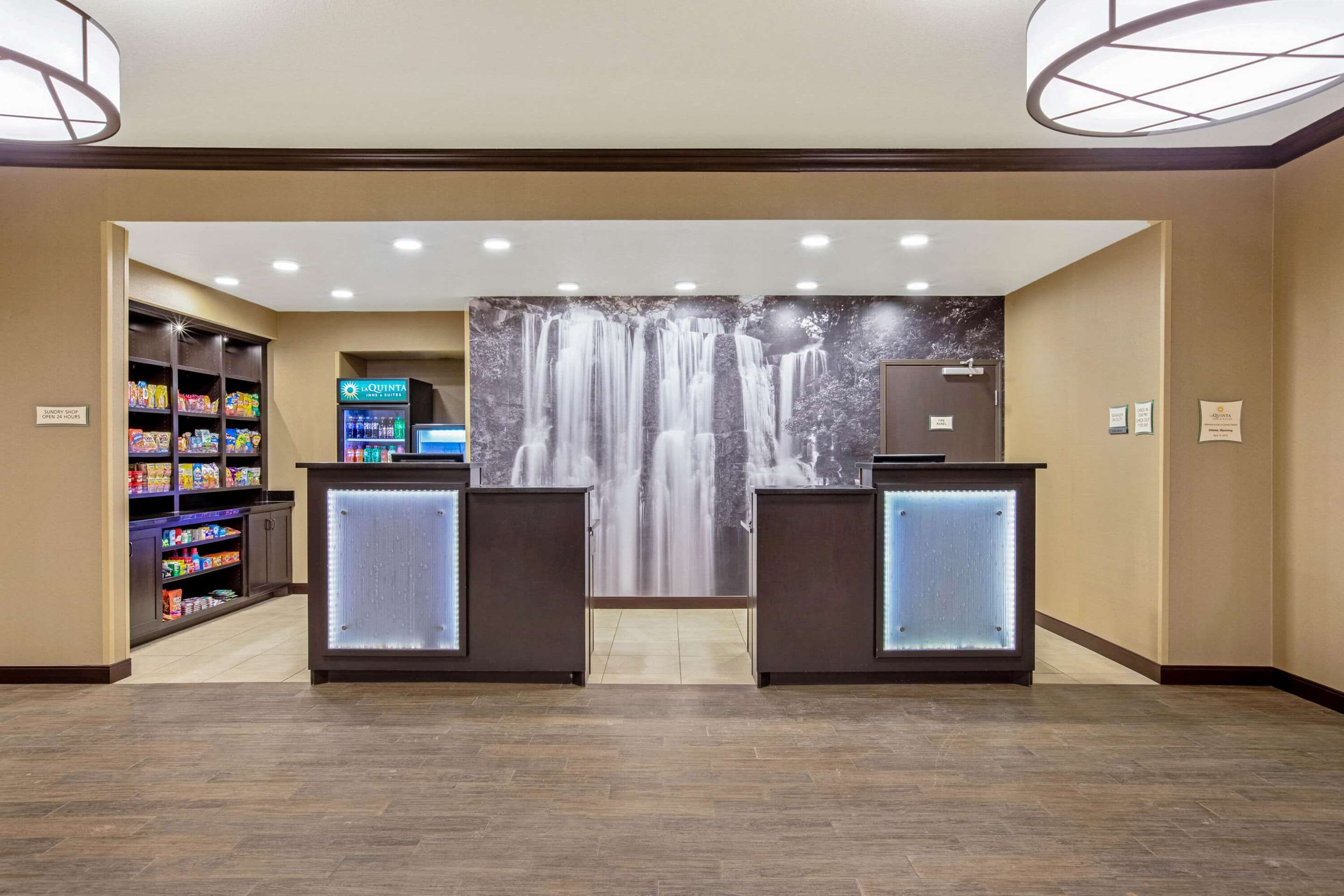 Front desk