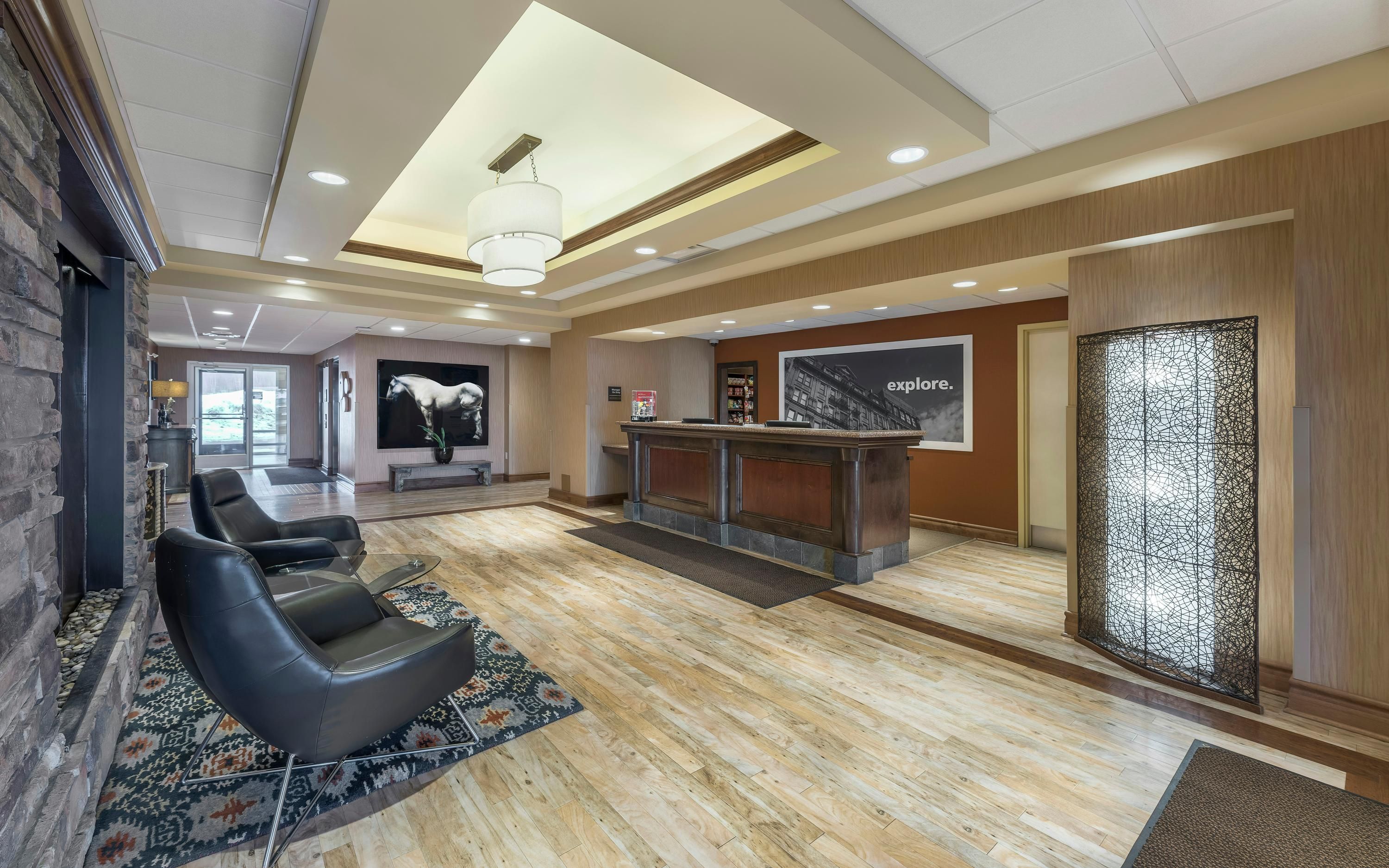 Front desk