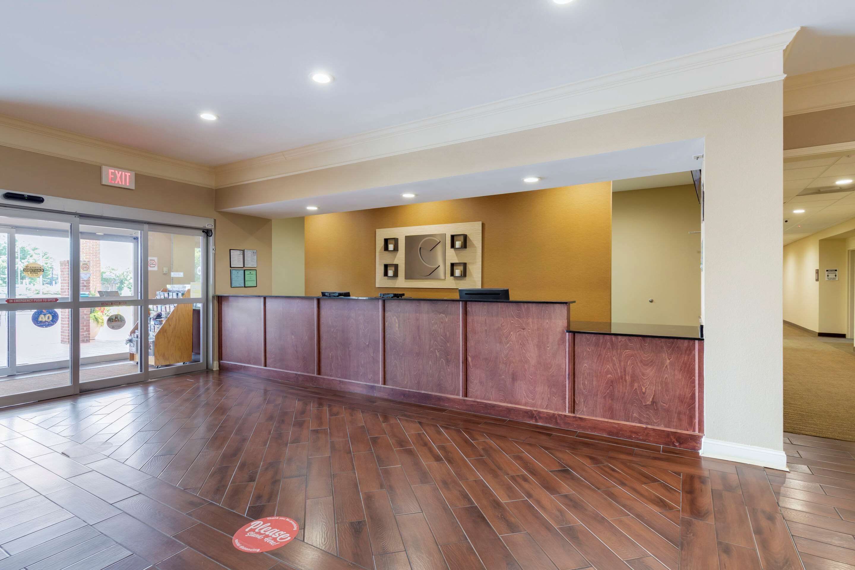 Front desk