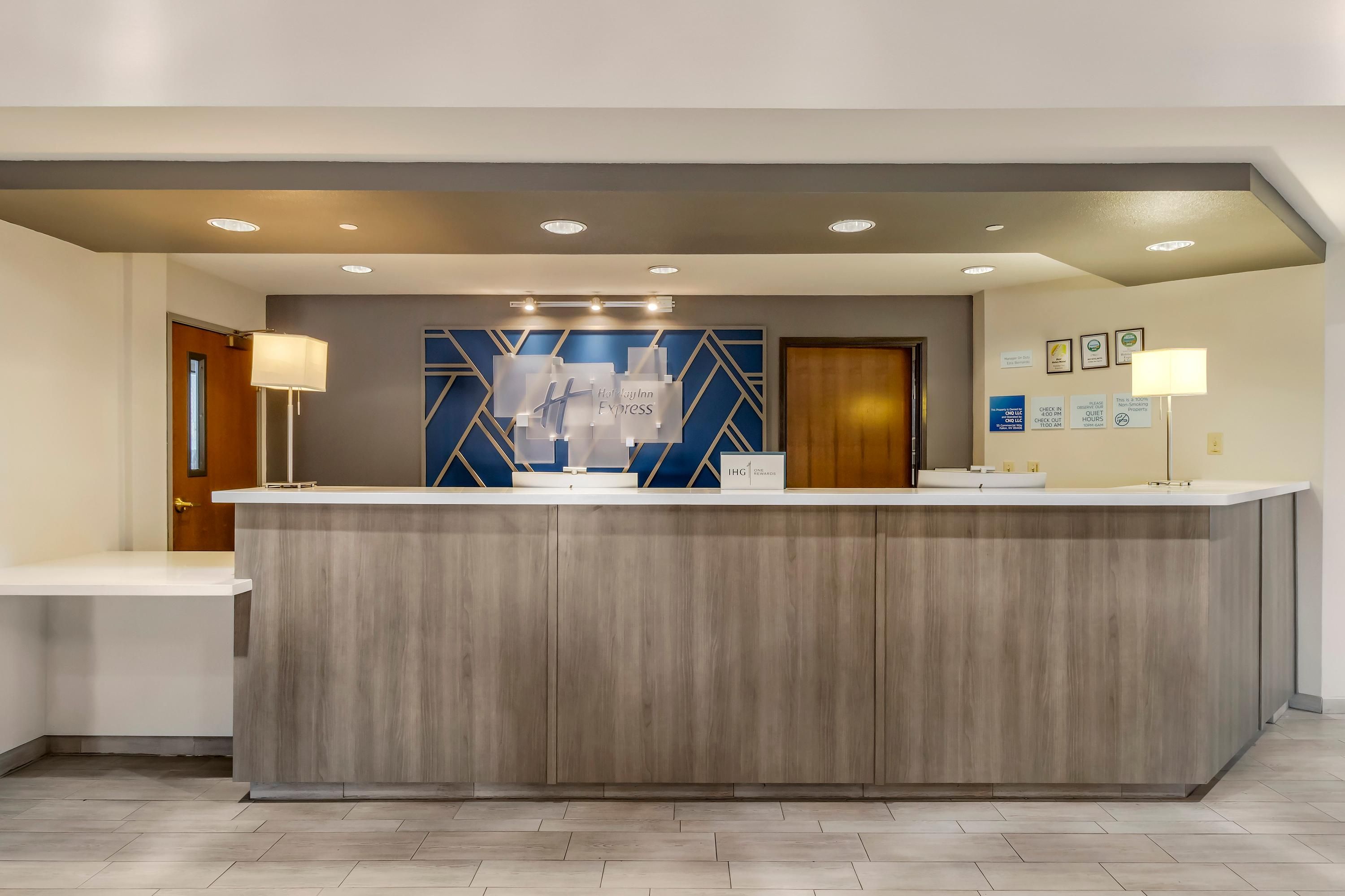 Front desk