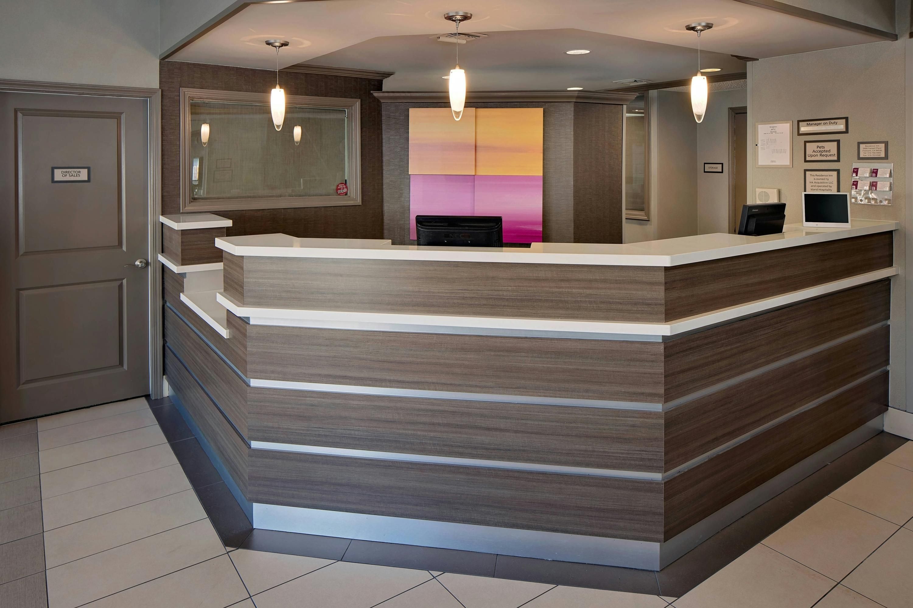 Front desk