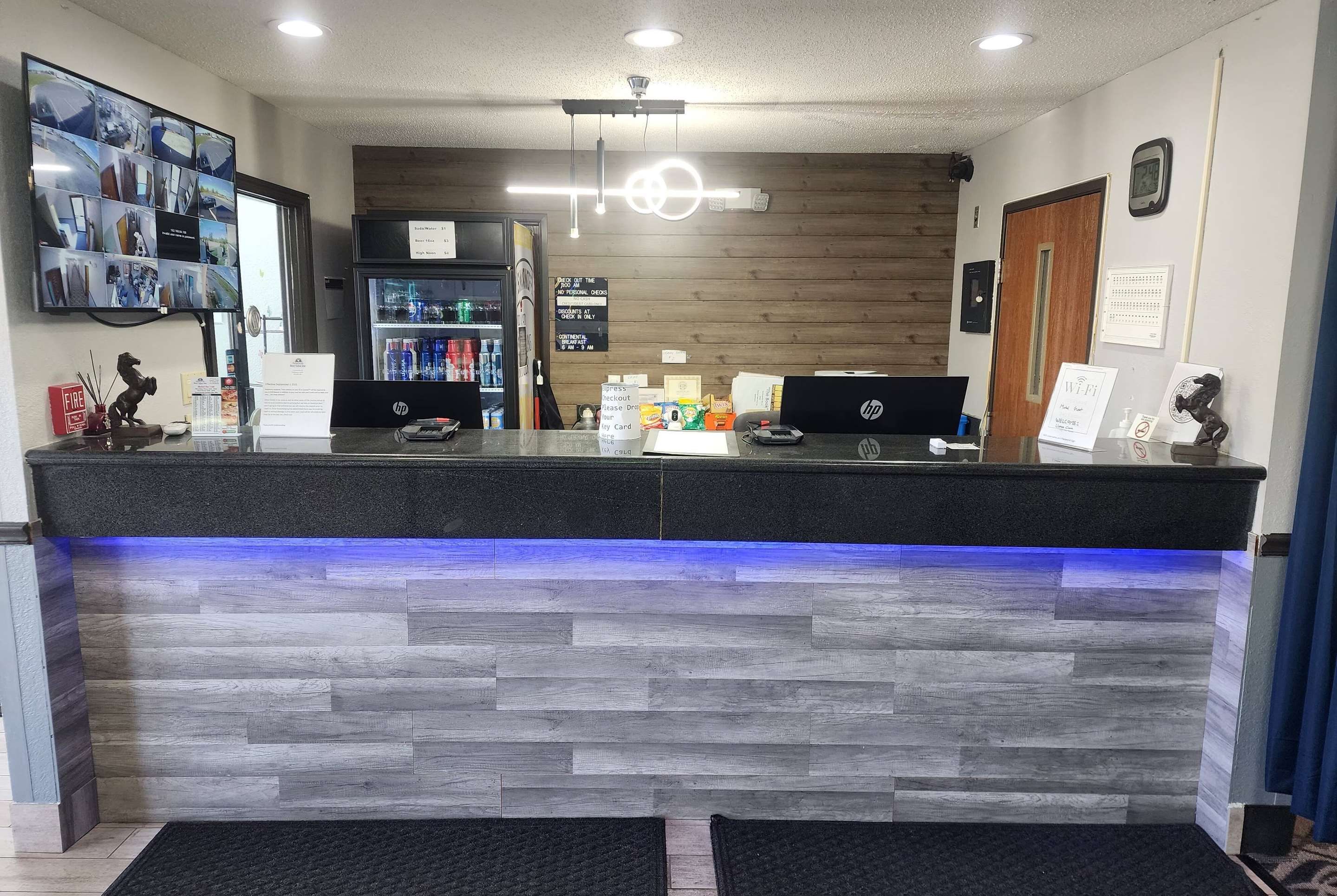 Front desk