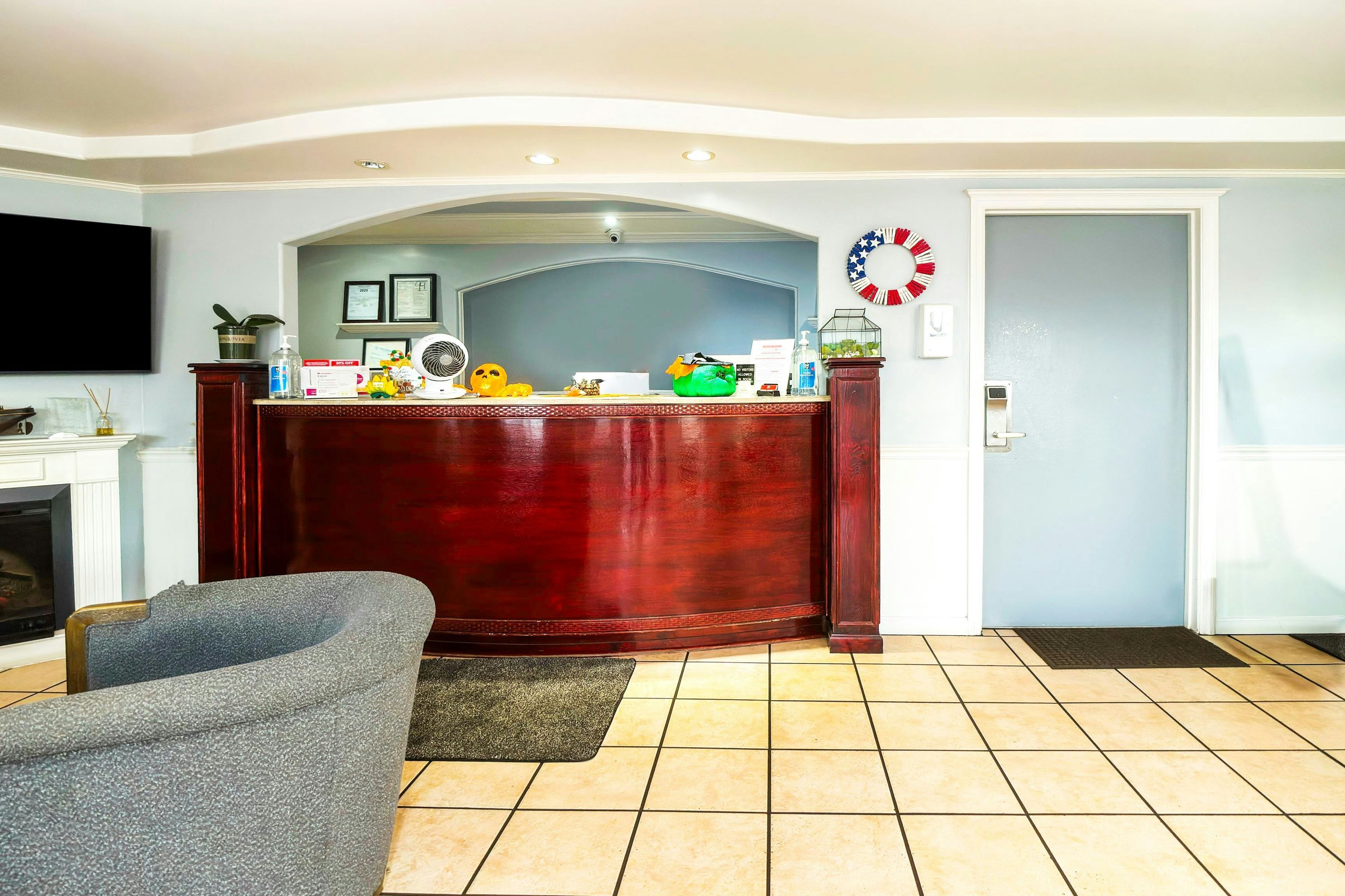 Front desk