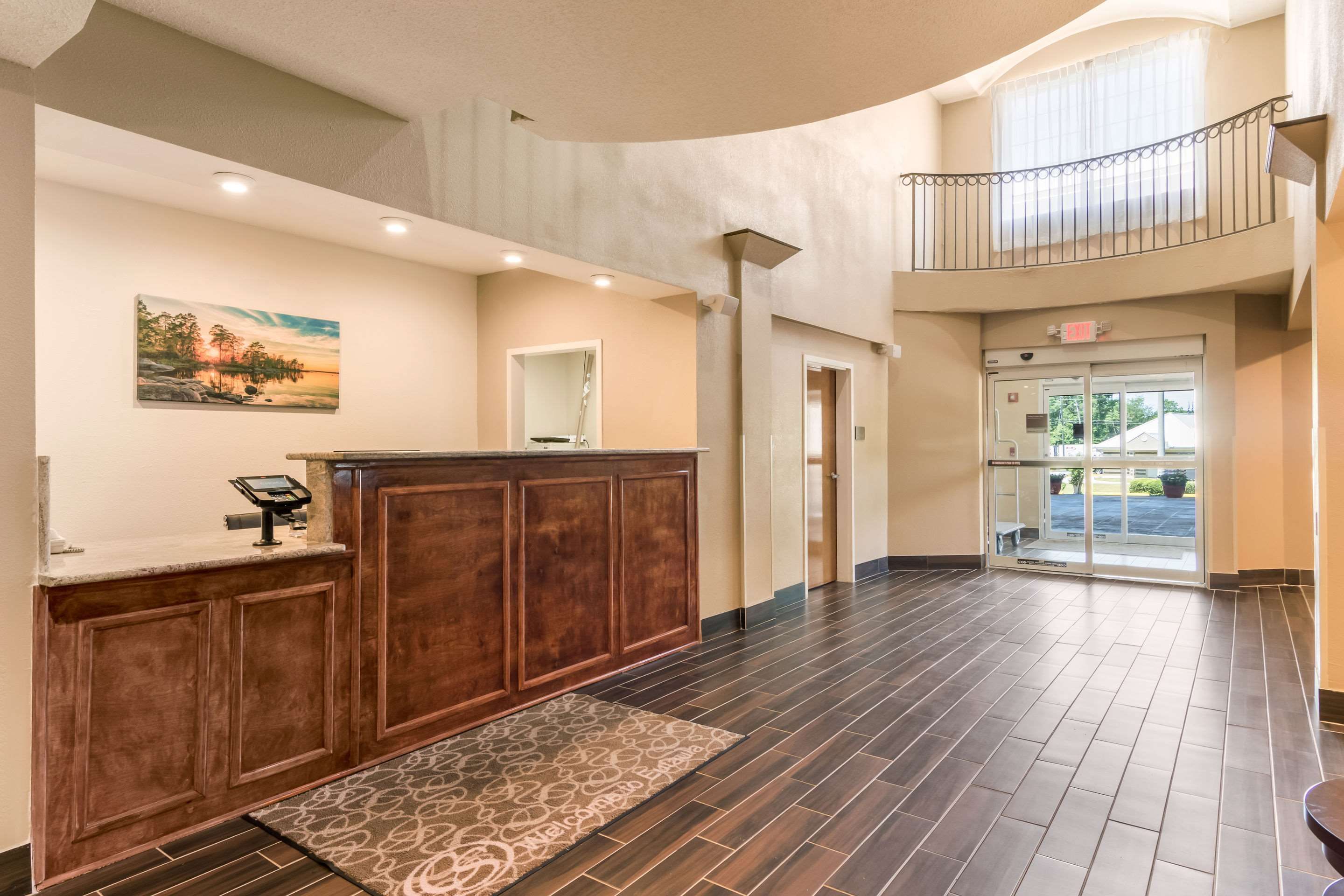Front desk