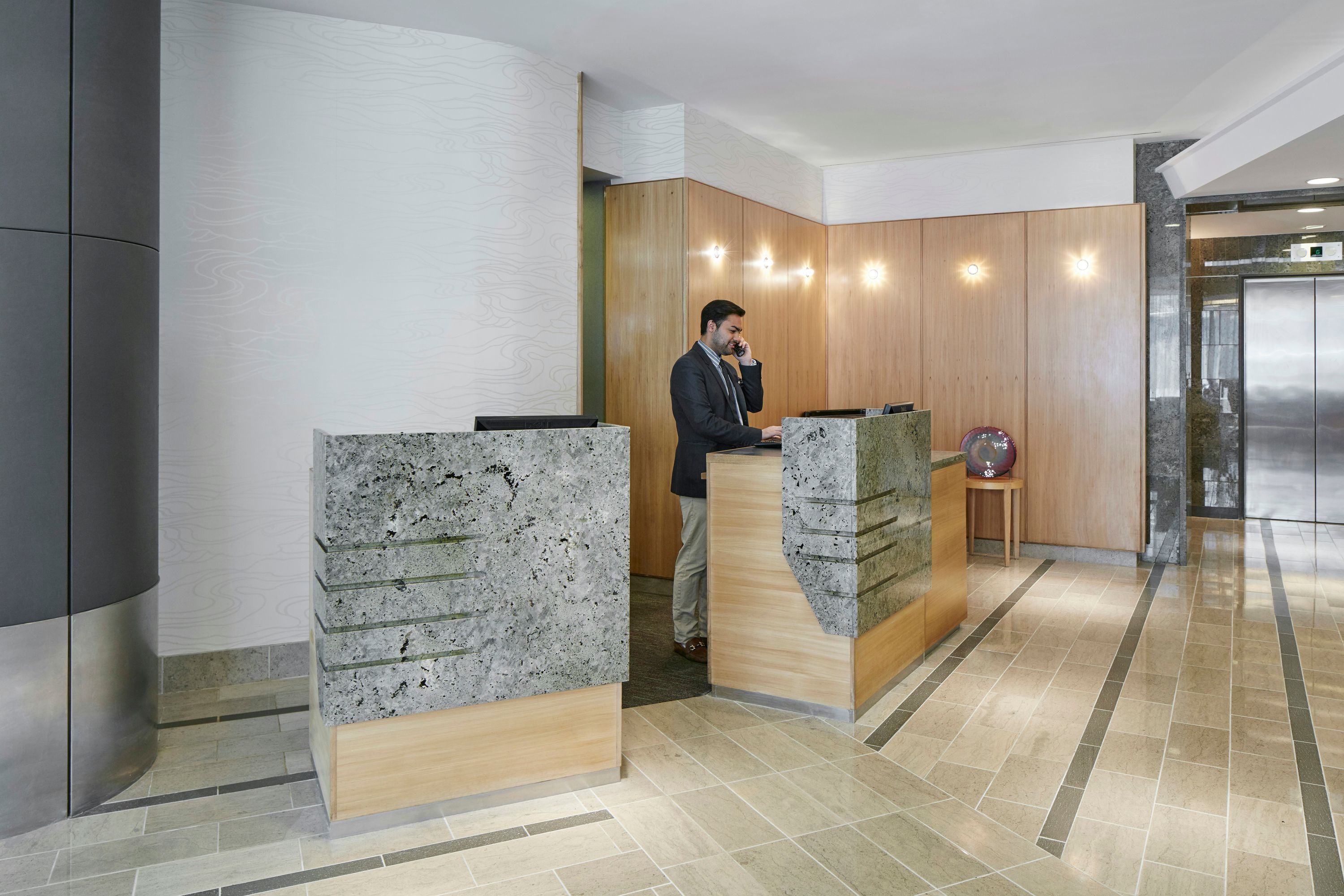 Front desk