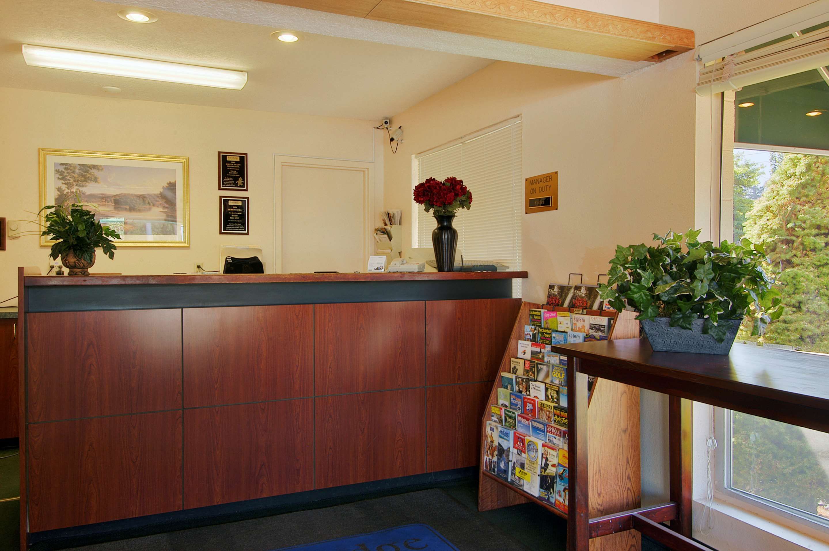 Front desk