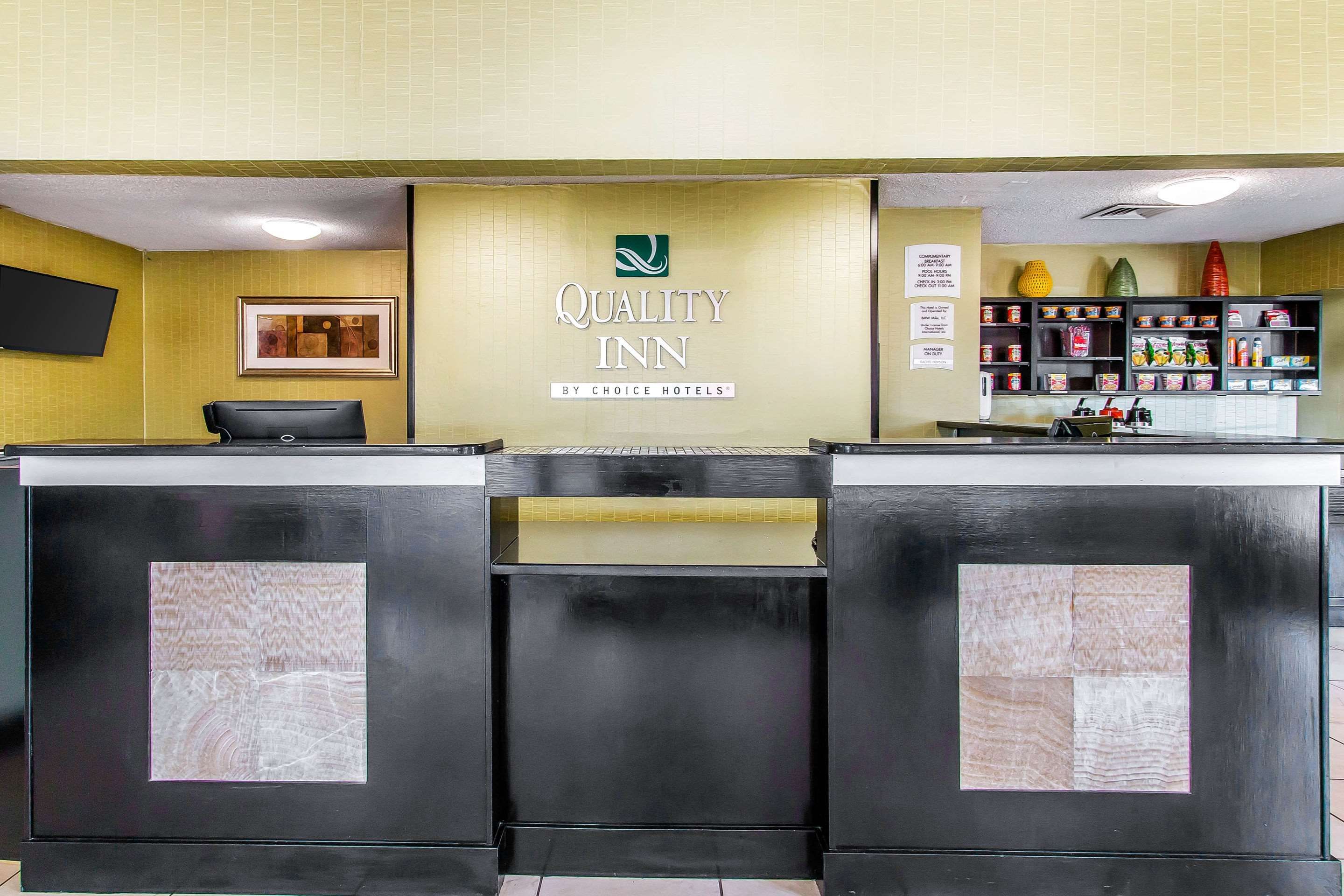 Front desk