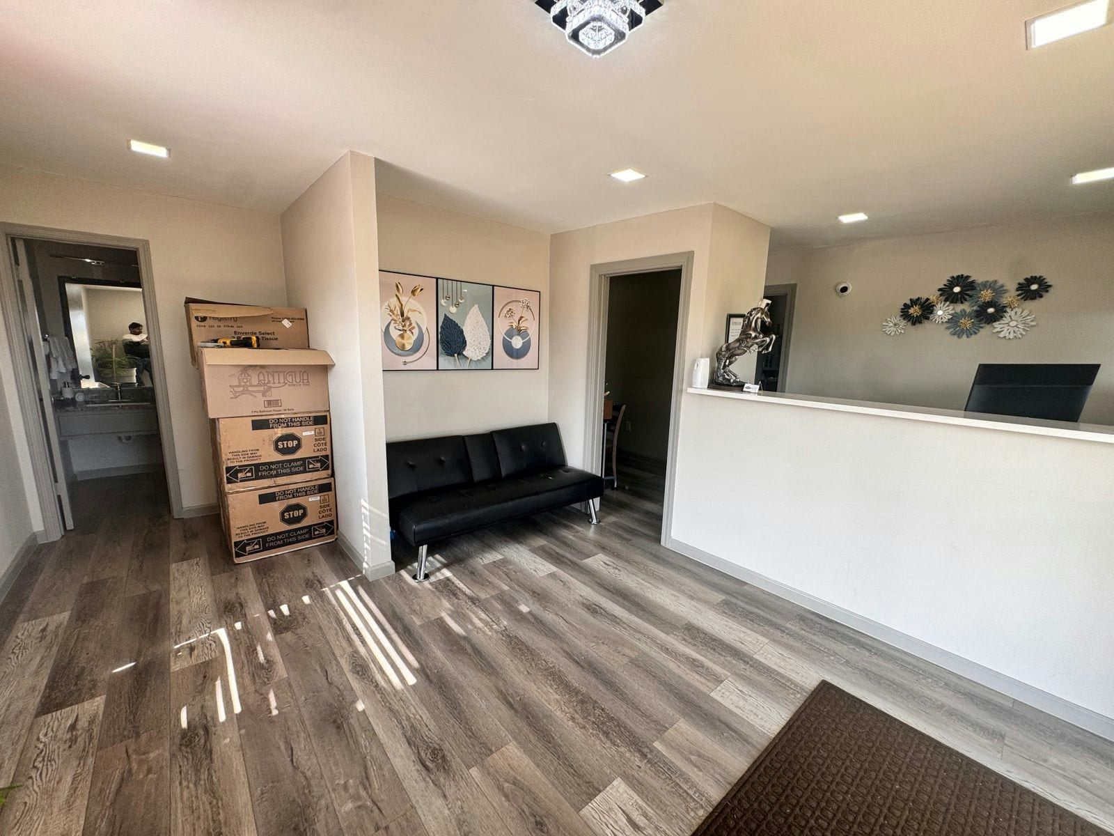 Front desk