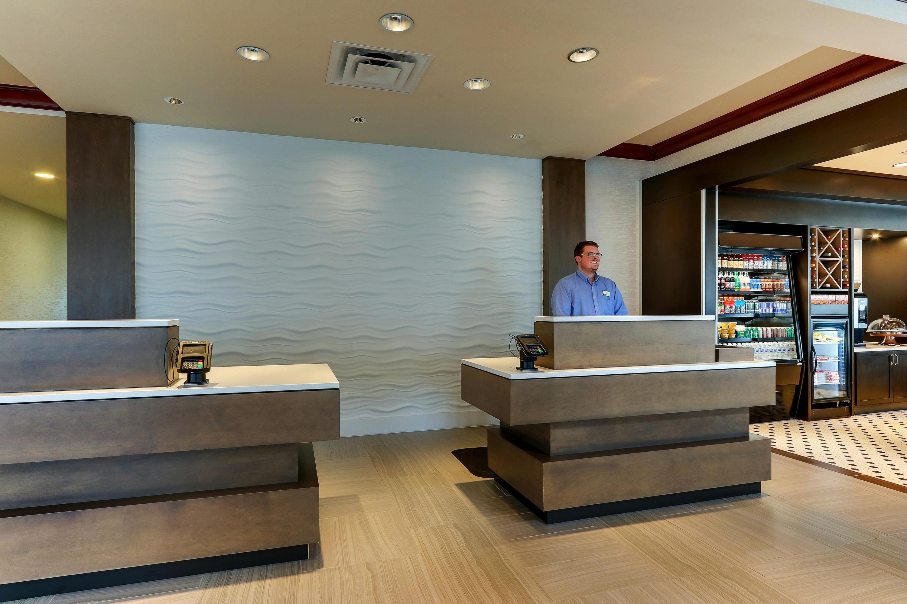 Front desk
