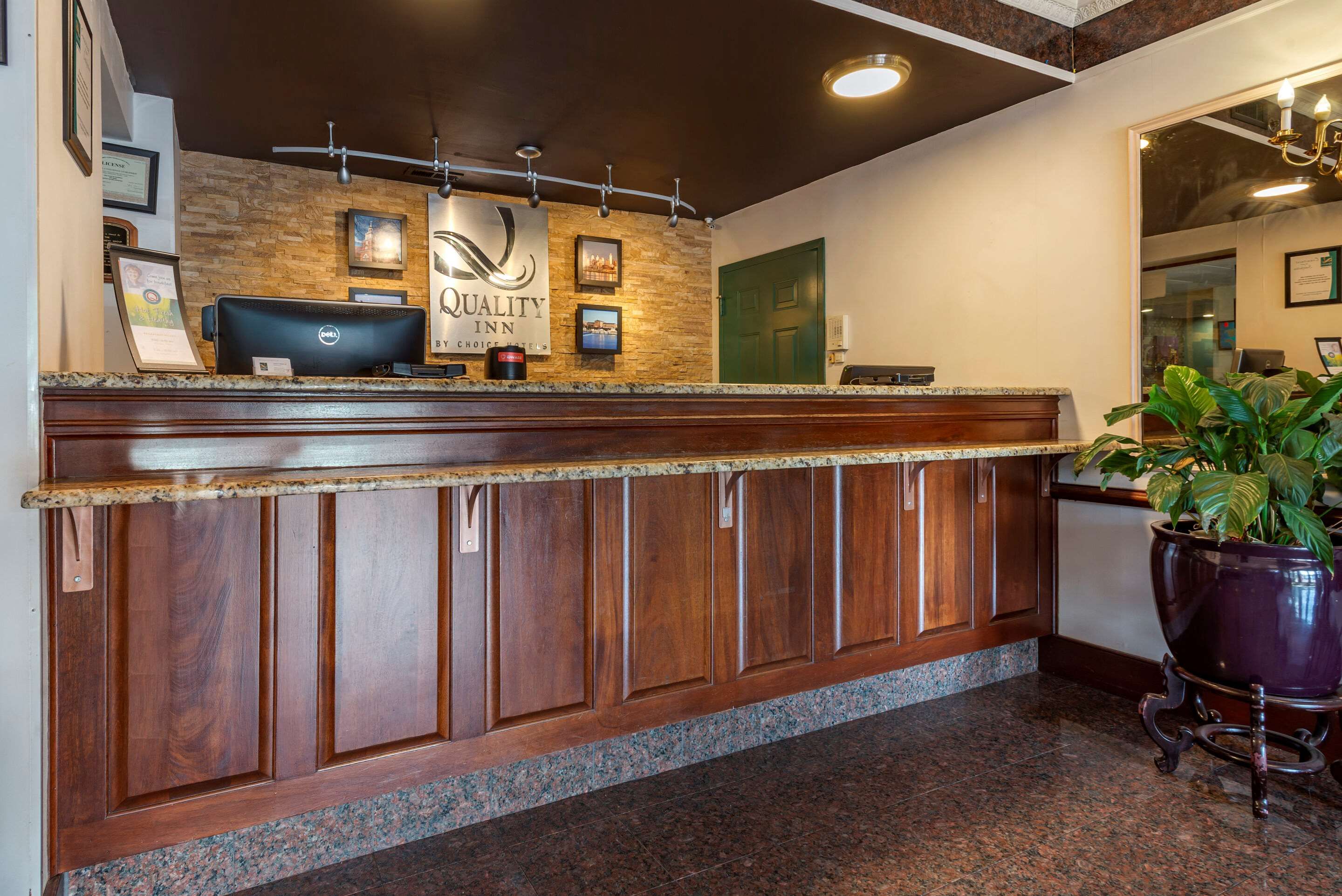 Front desk