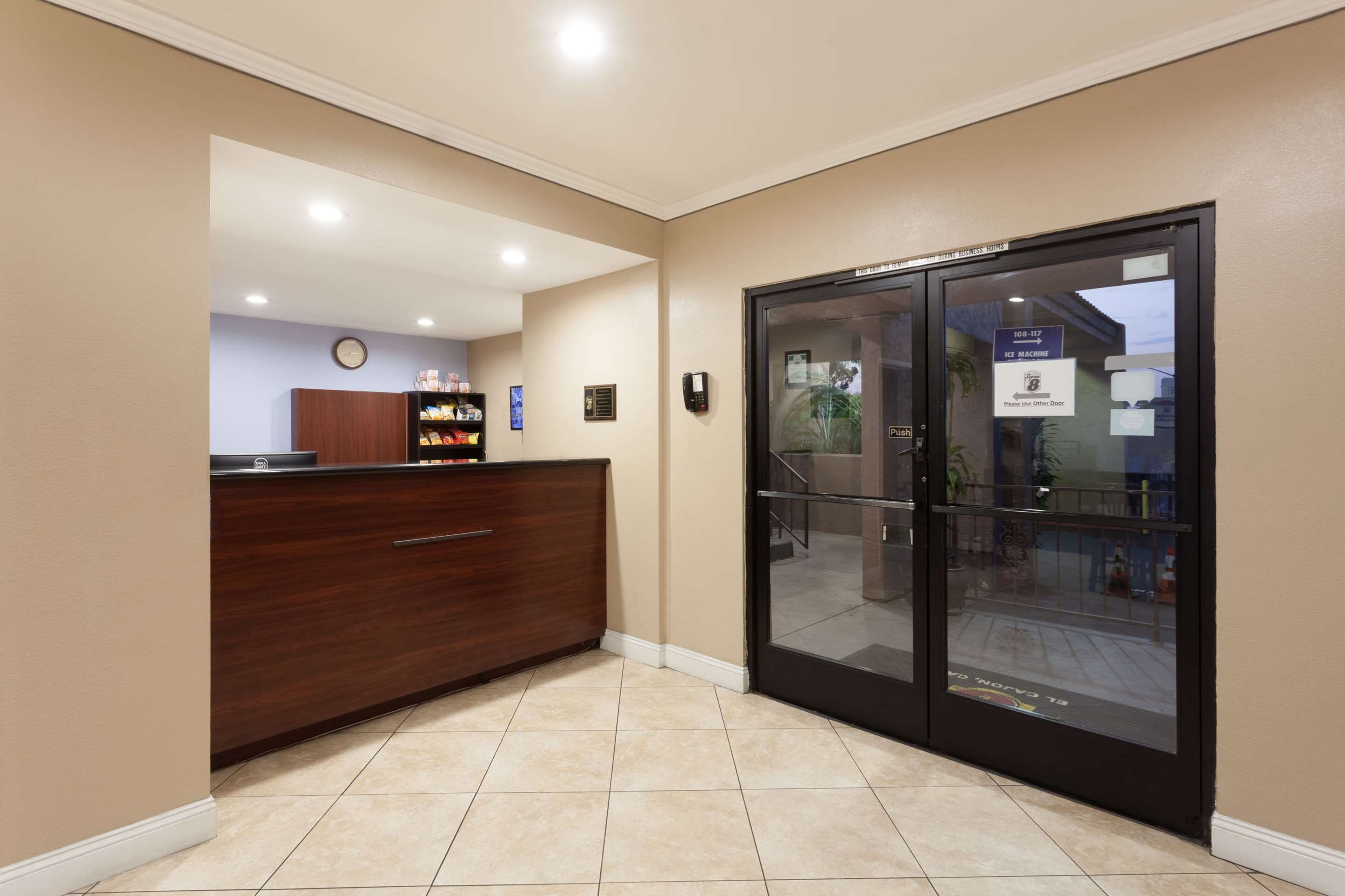 Front desk