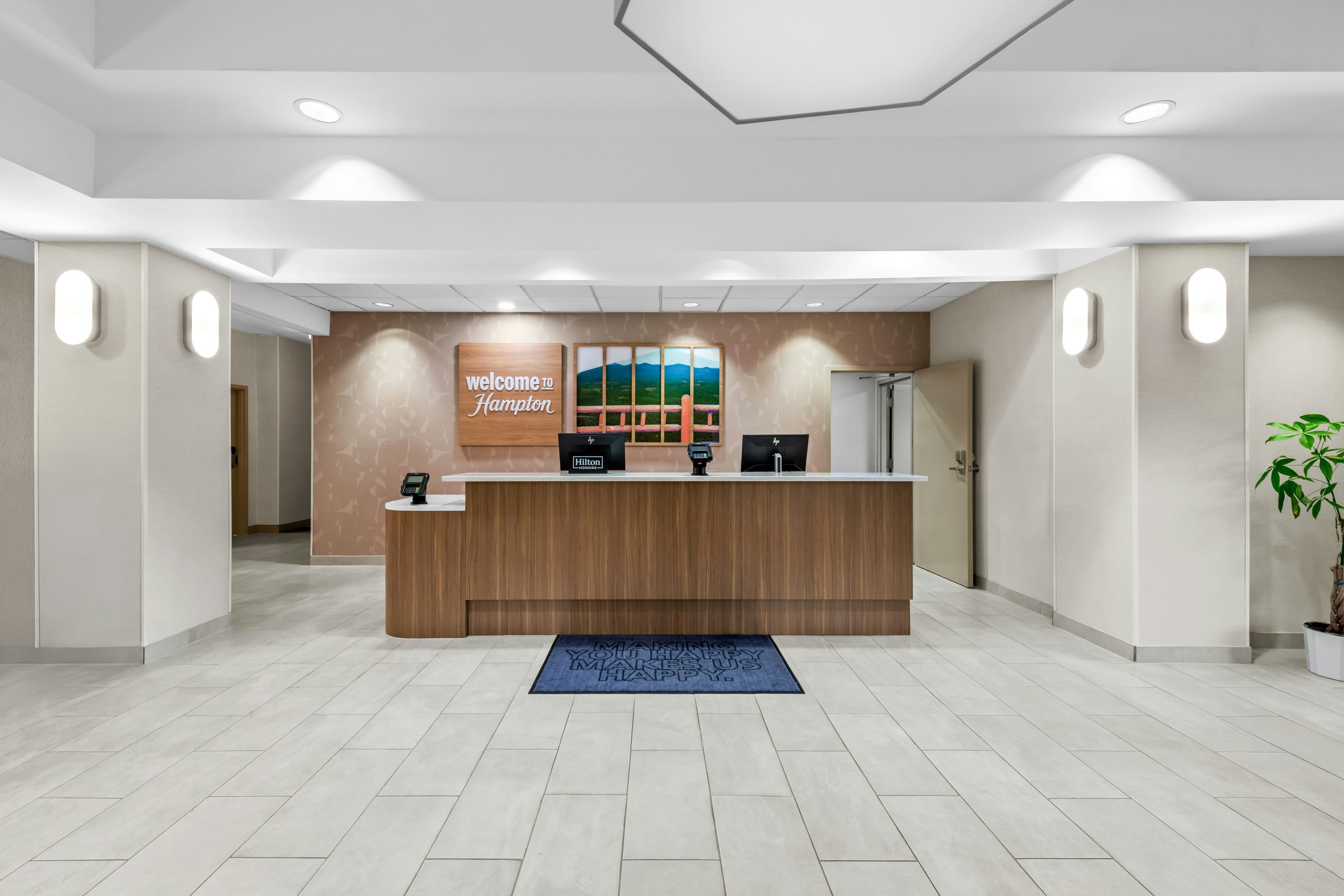 Front desk