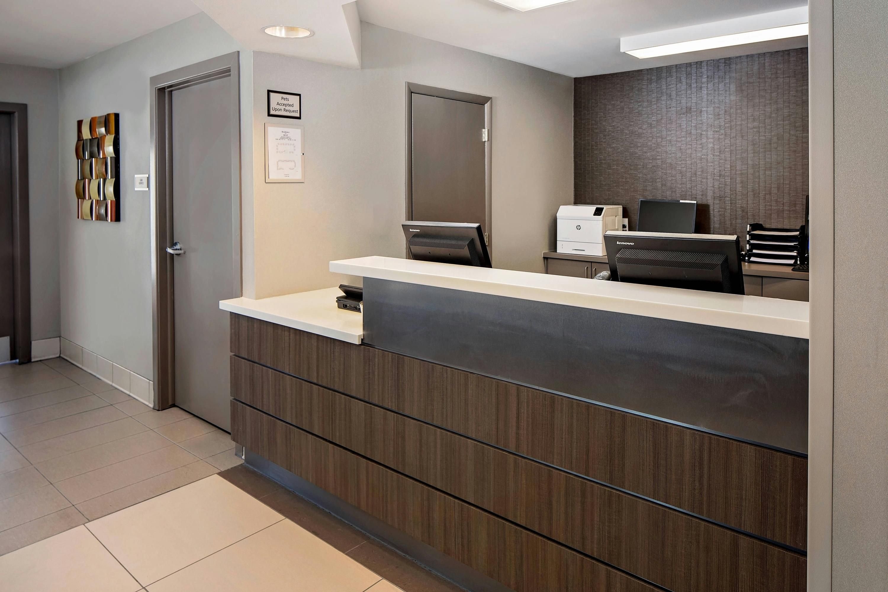 Front desk