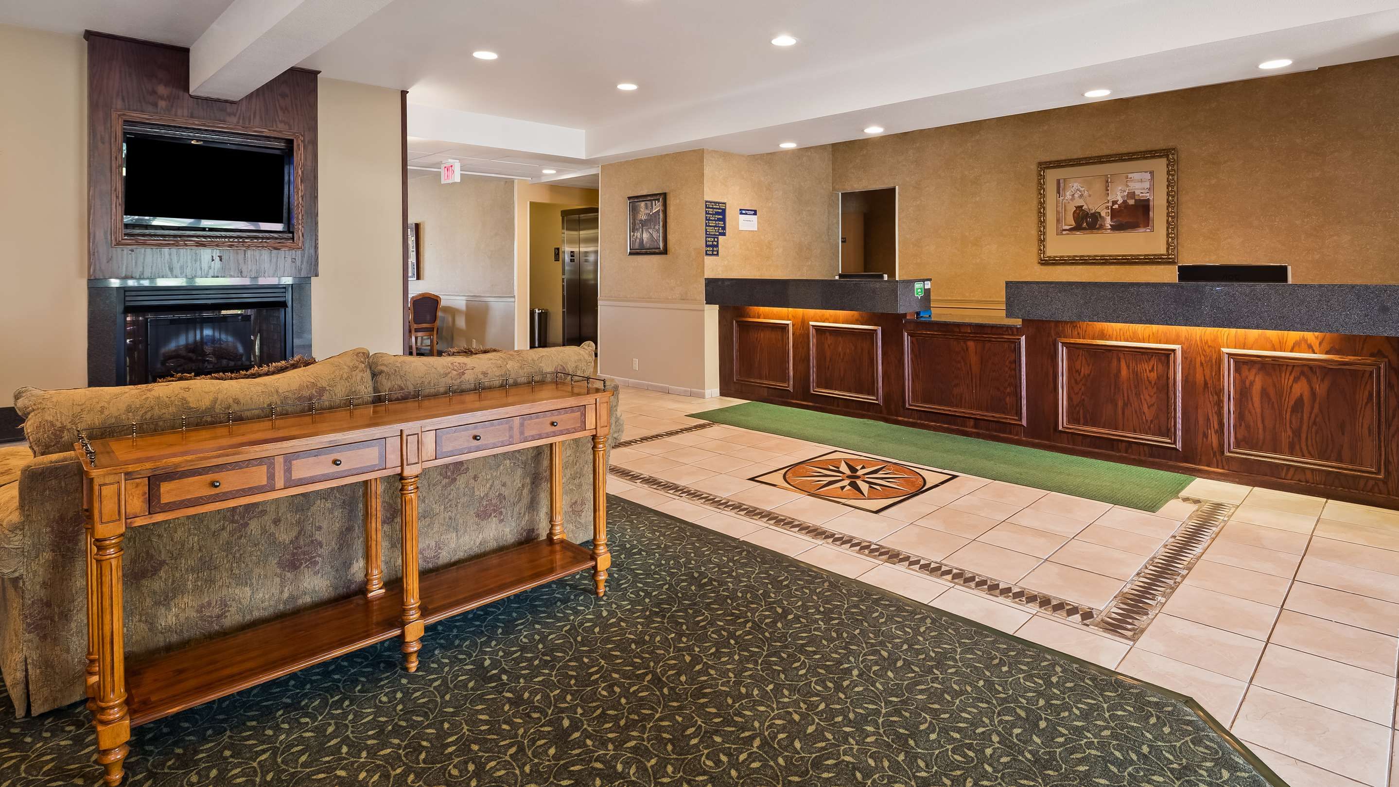 Front desk