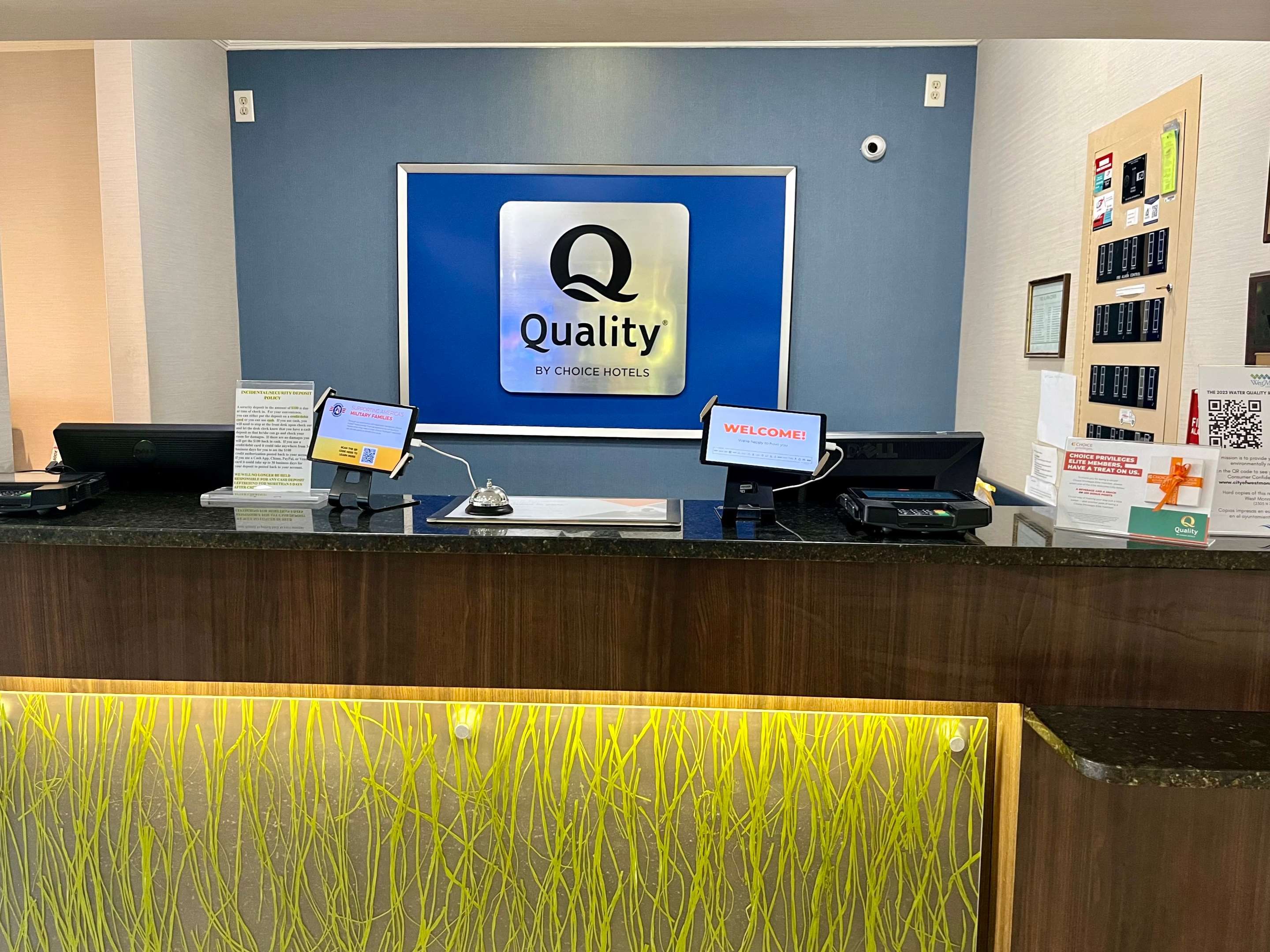 Front desk