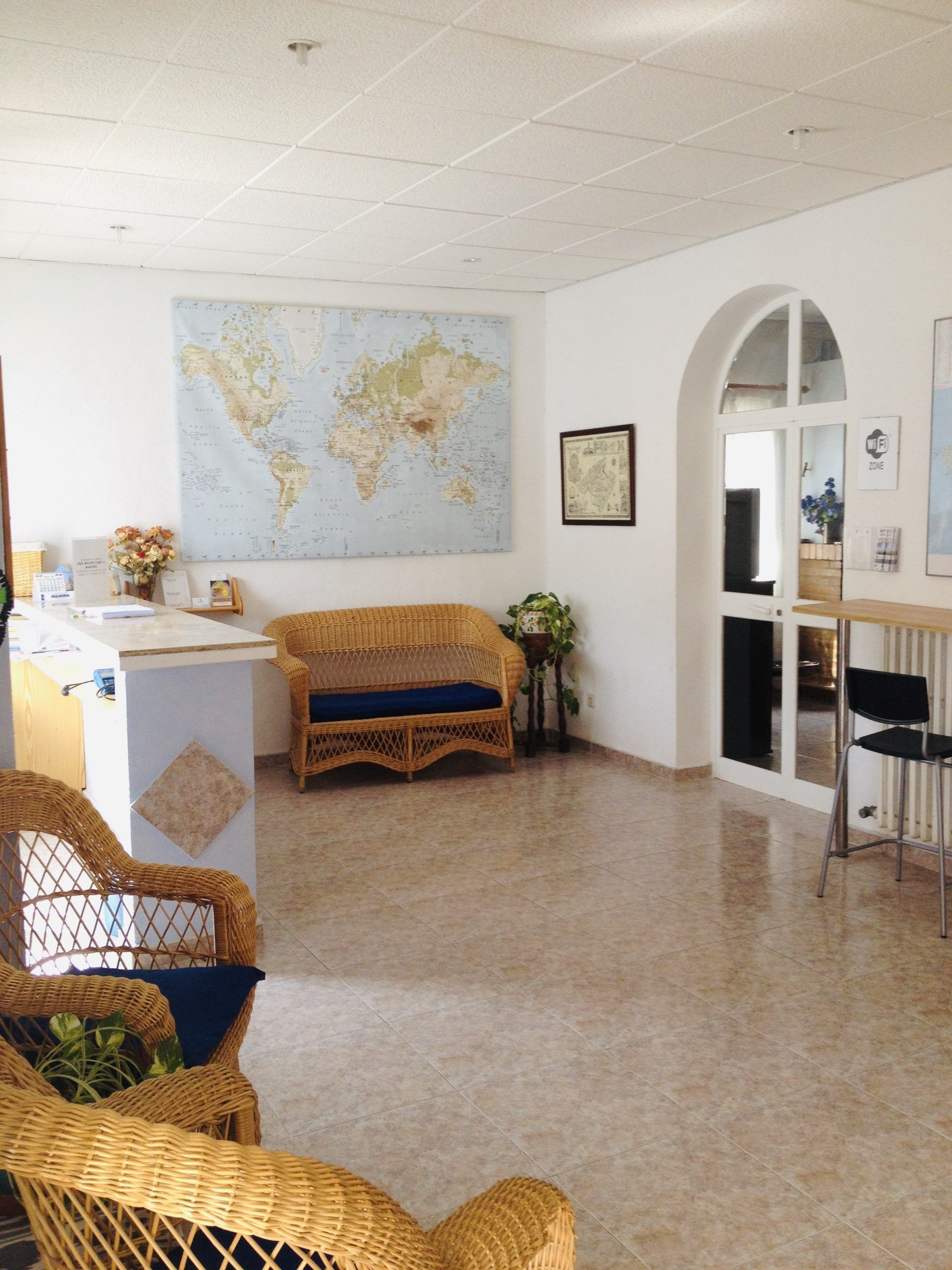Front desk