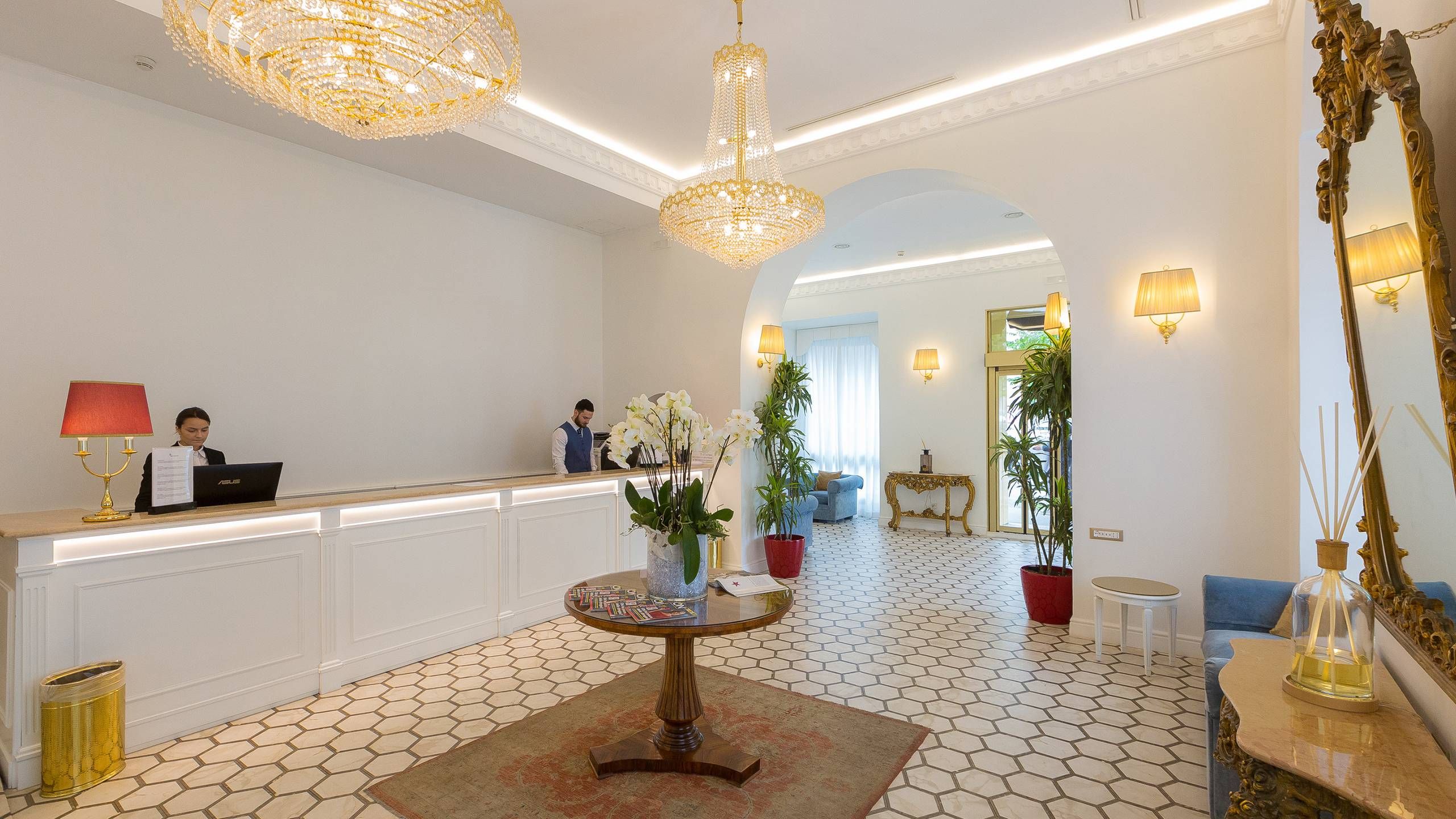 Front desk