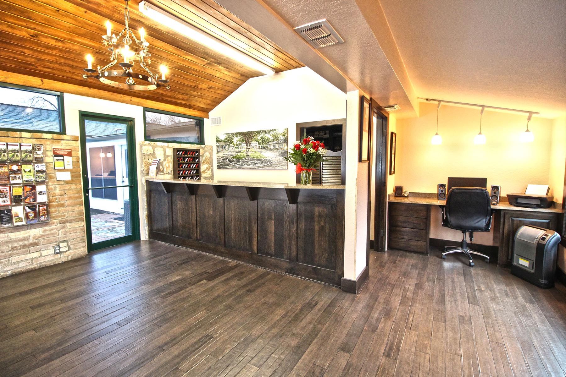 Front desk