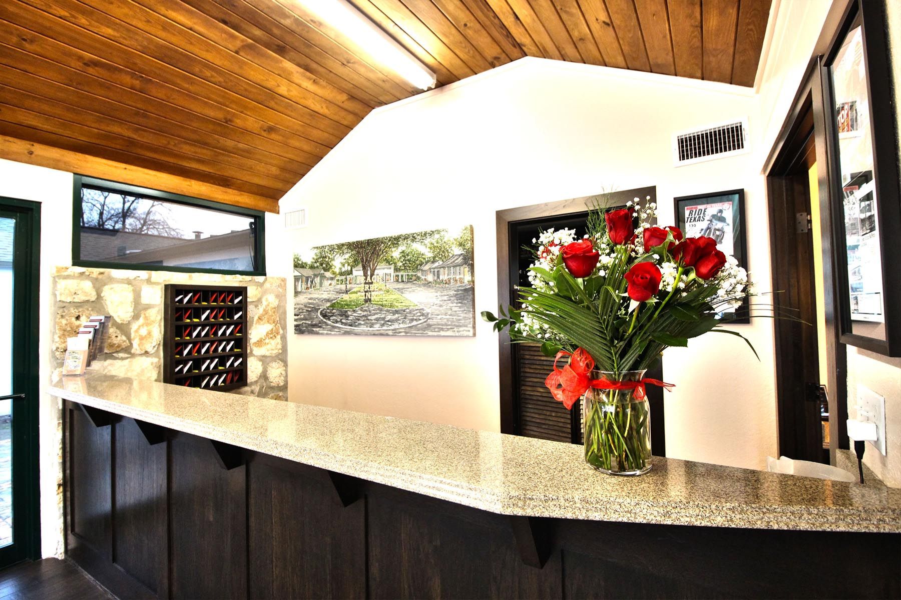 Front desk
