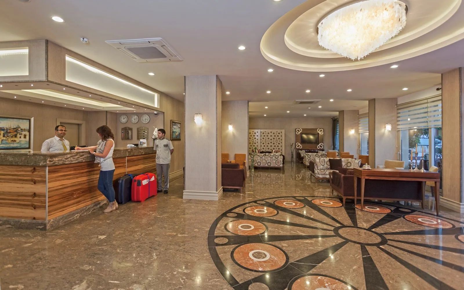 Front desk